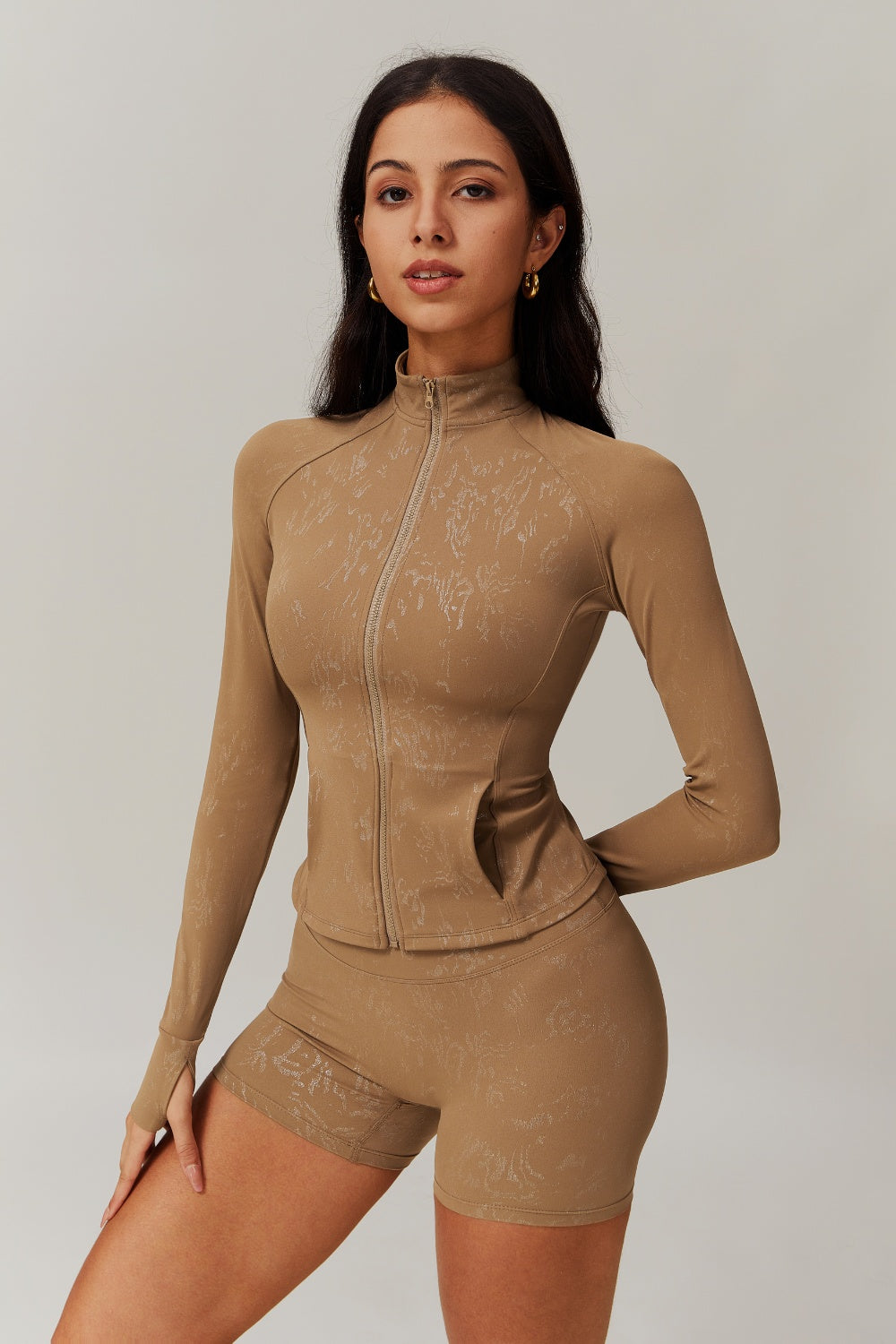 Demi Jacket - Latte - Maison and Aurora