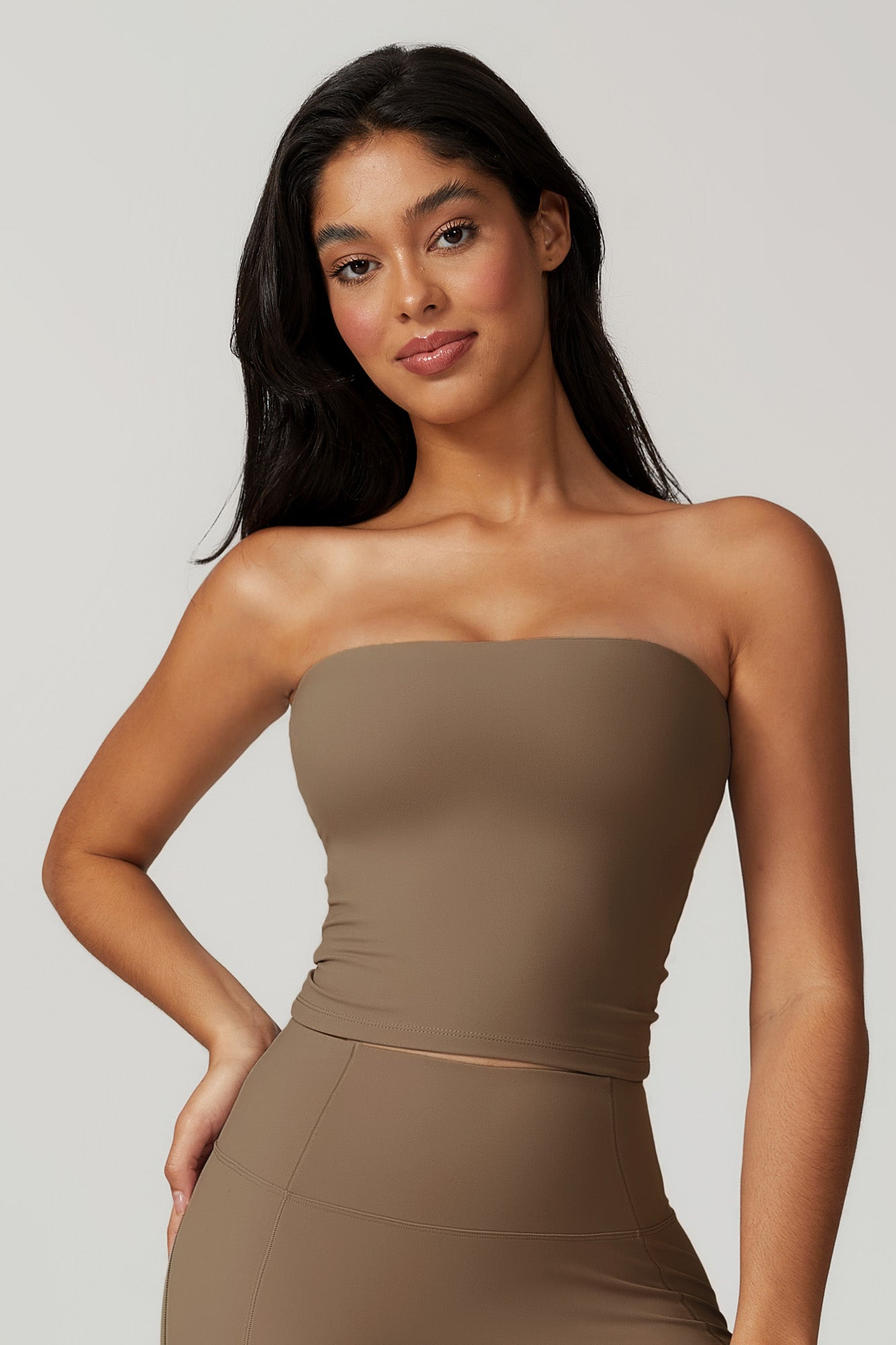 Isla Tube Top - Latte - Maison and Aurora