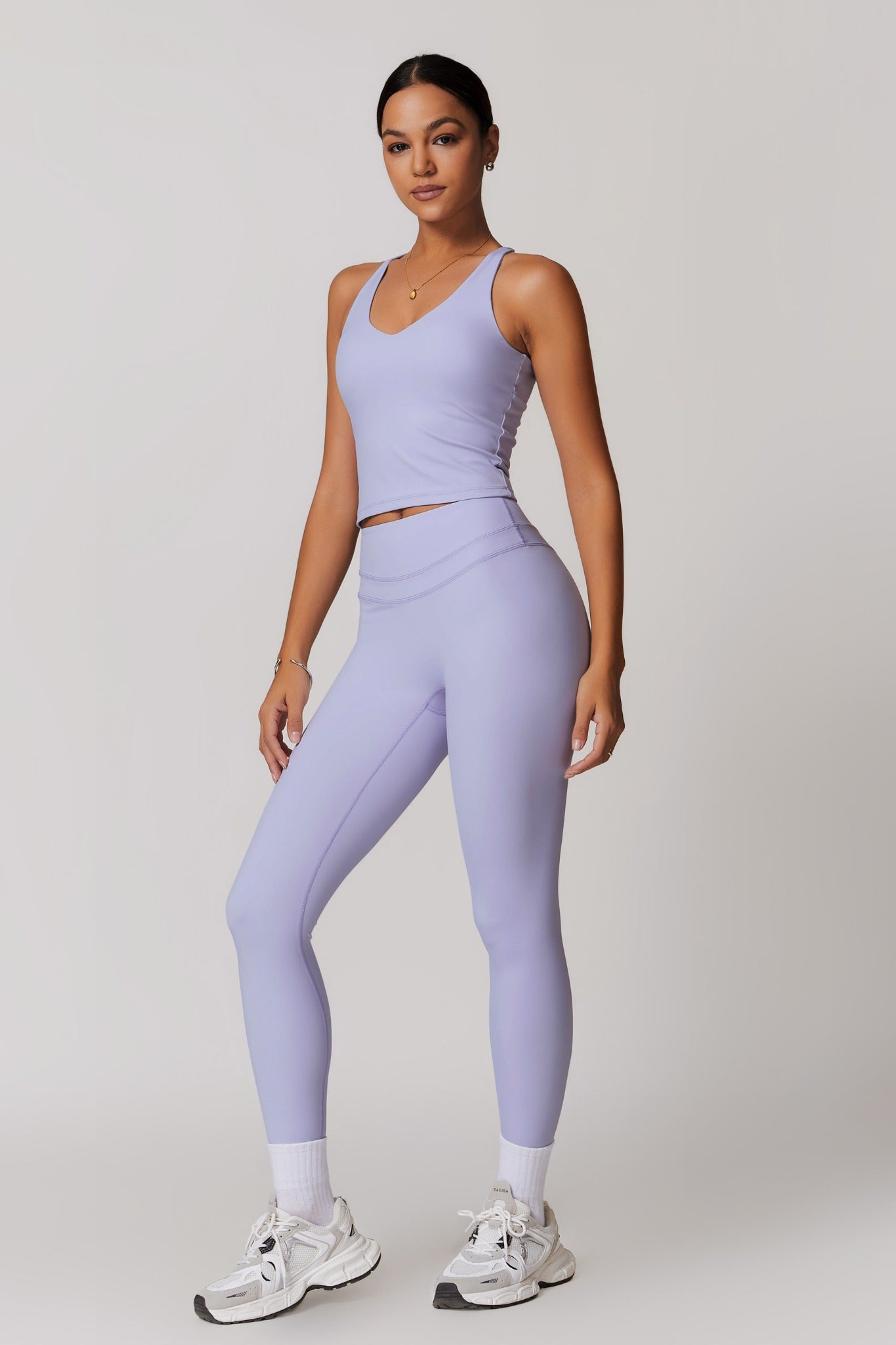 Alexa Sleeveless Top - Lavender - Maison and Aurora