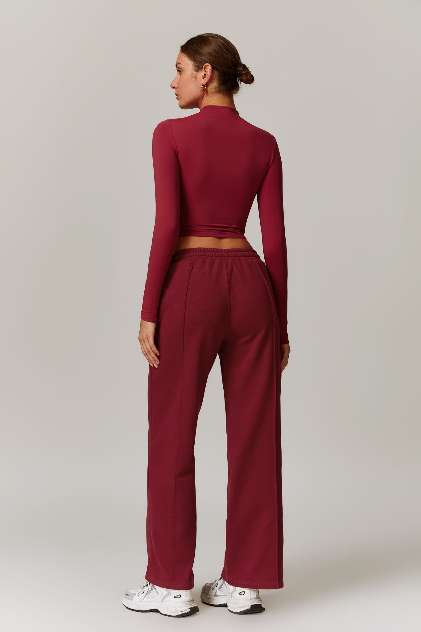 Amber Sweatpants - Maroon - Maison and Aurora