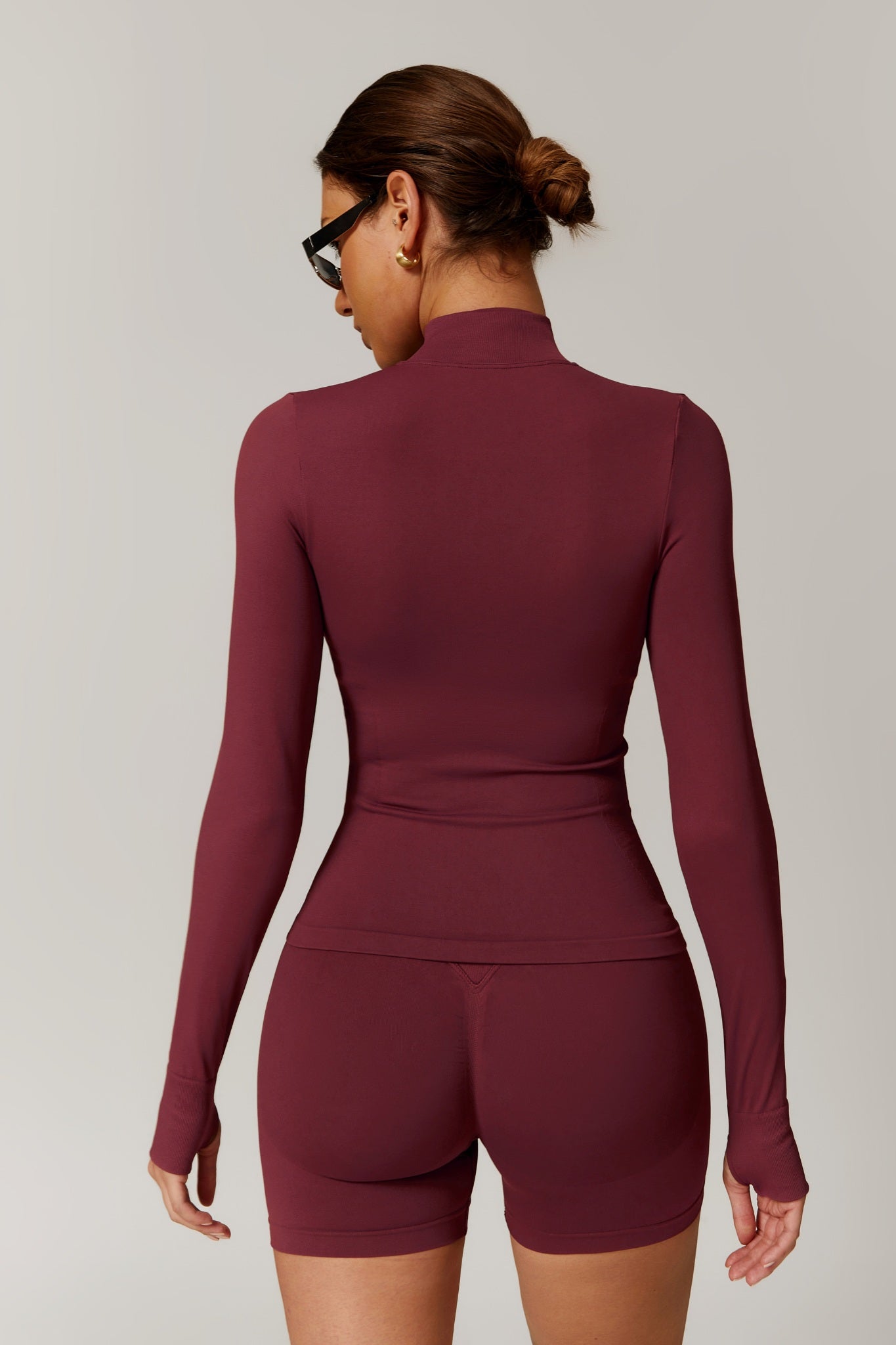 Aurora Jacket - Maroon - Maison and Aurora