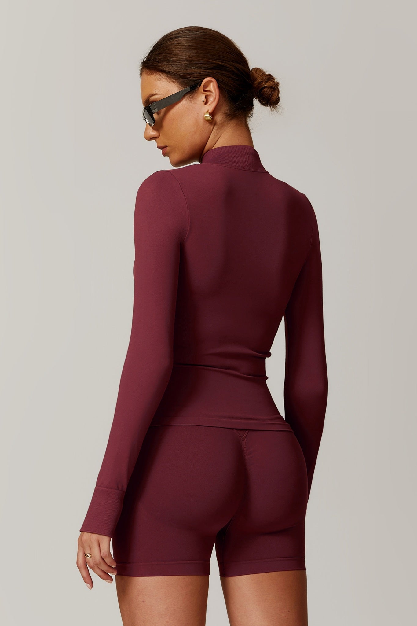 Aurora Jacket - Maroon - Maison and Aurora