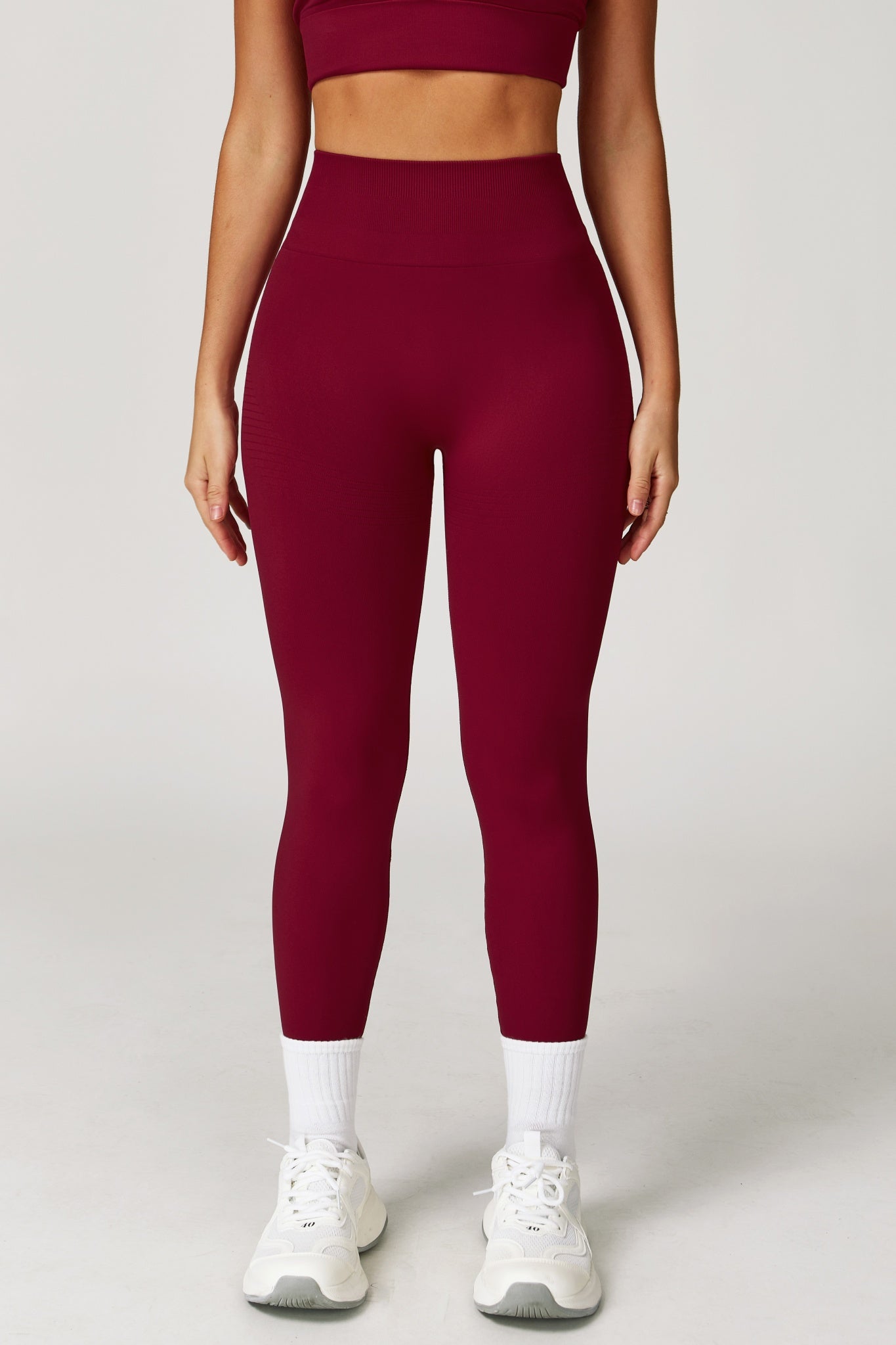 Sahara Leggings - Maroon - Maison and Aurora
