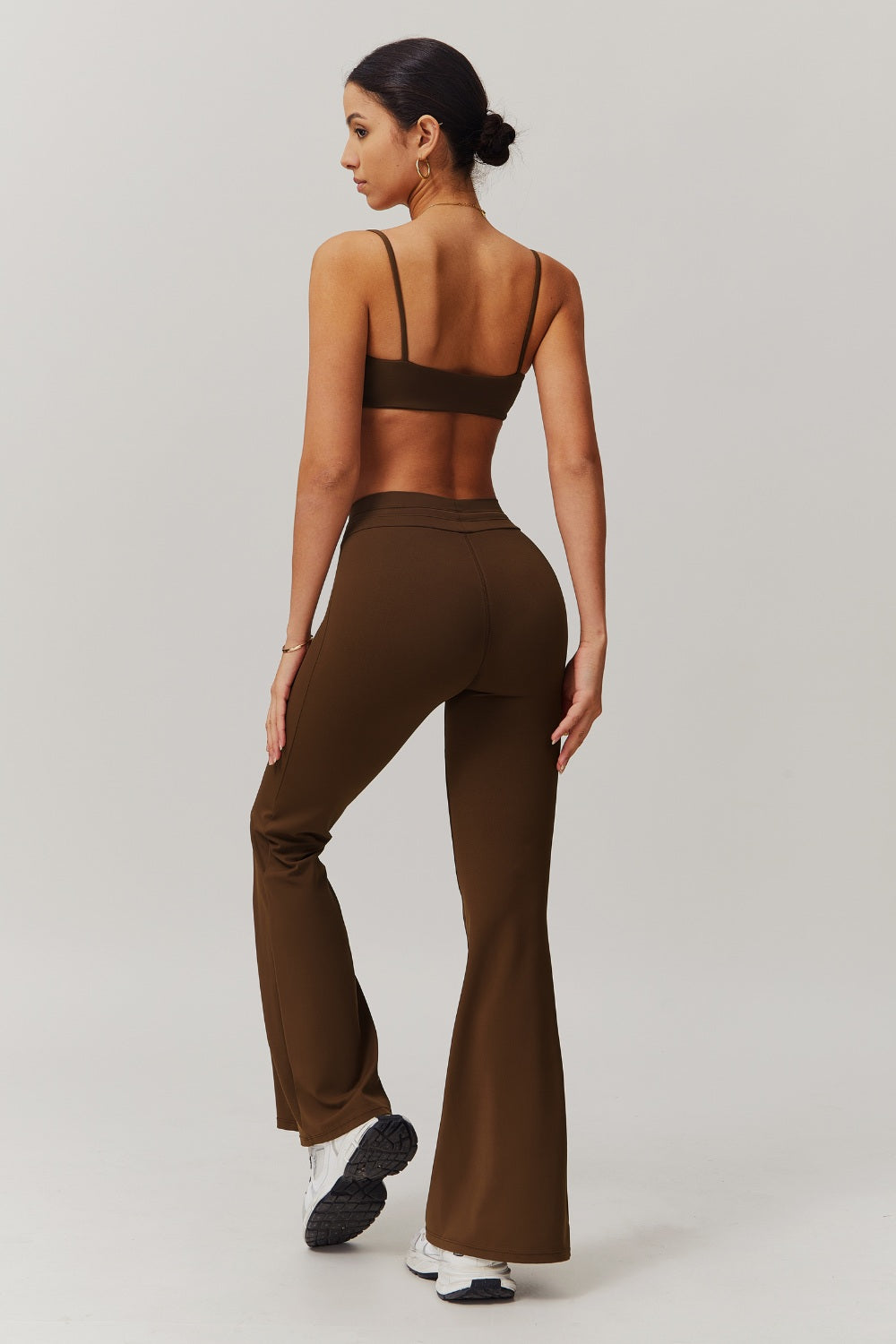 Ivy Sports Bra - Mocha - Maison and Aurora