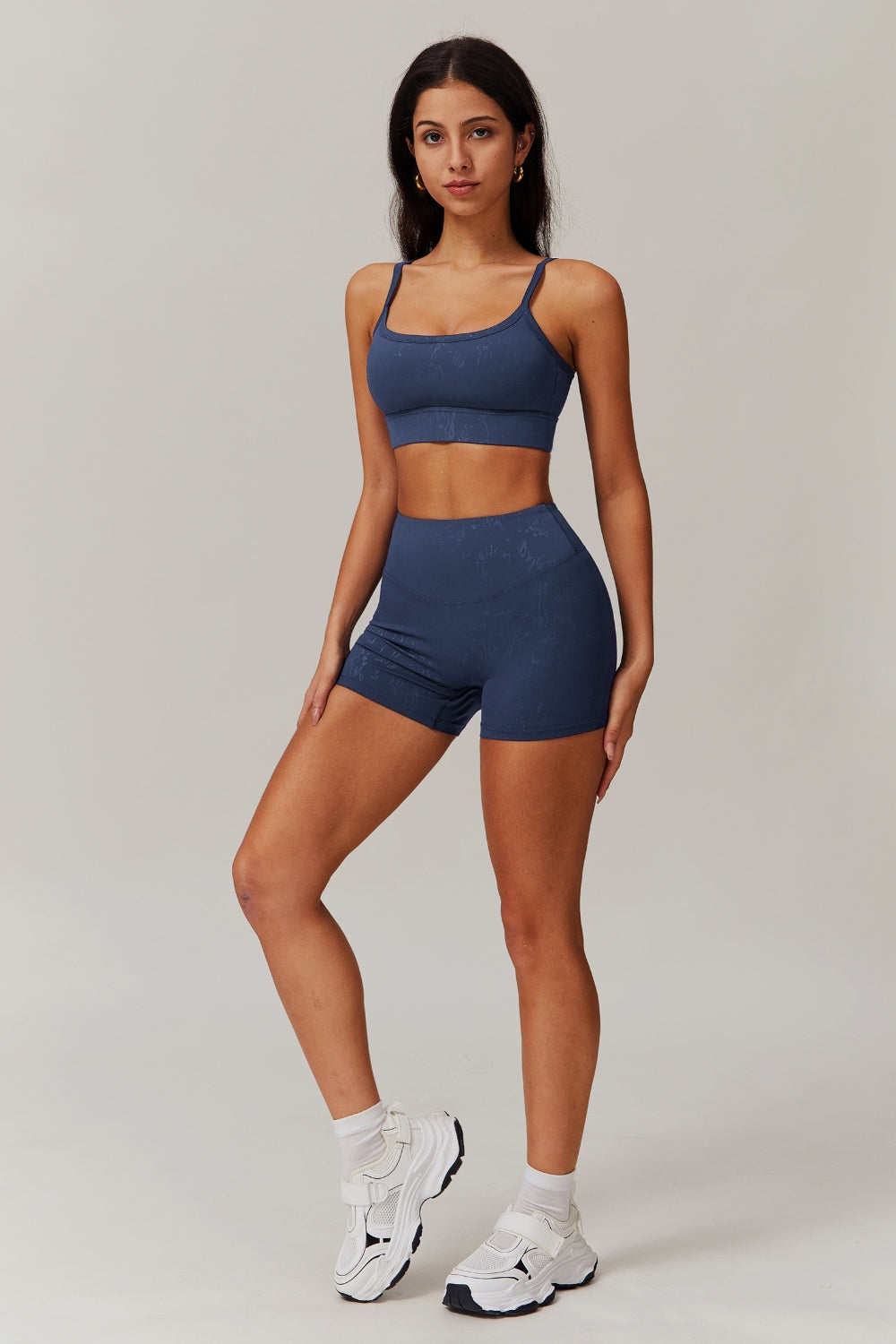 Demi Sports Bra - Navy - Maison and Aurora