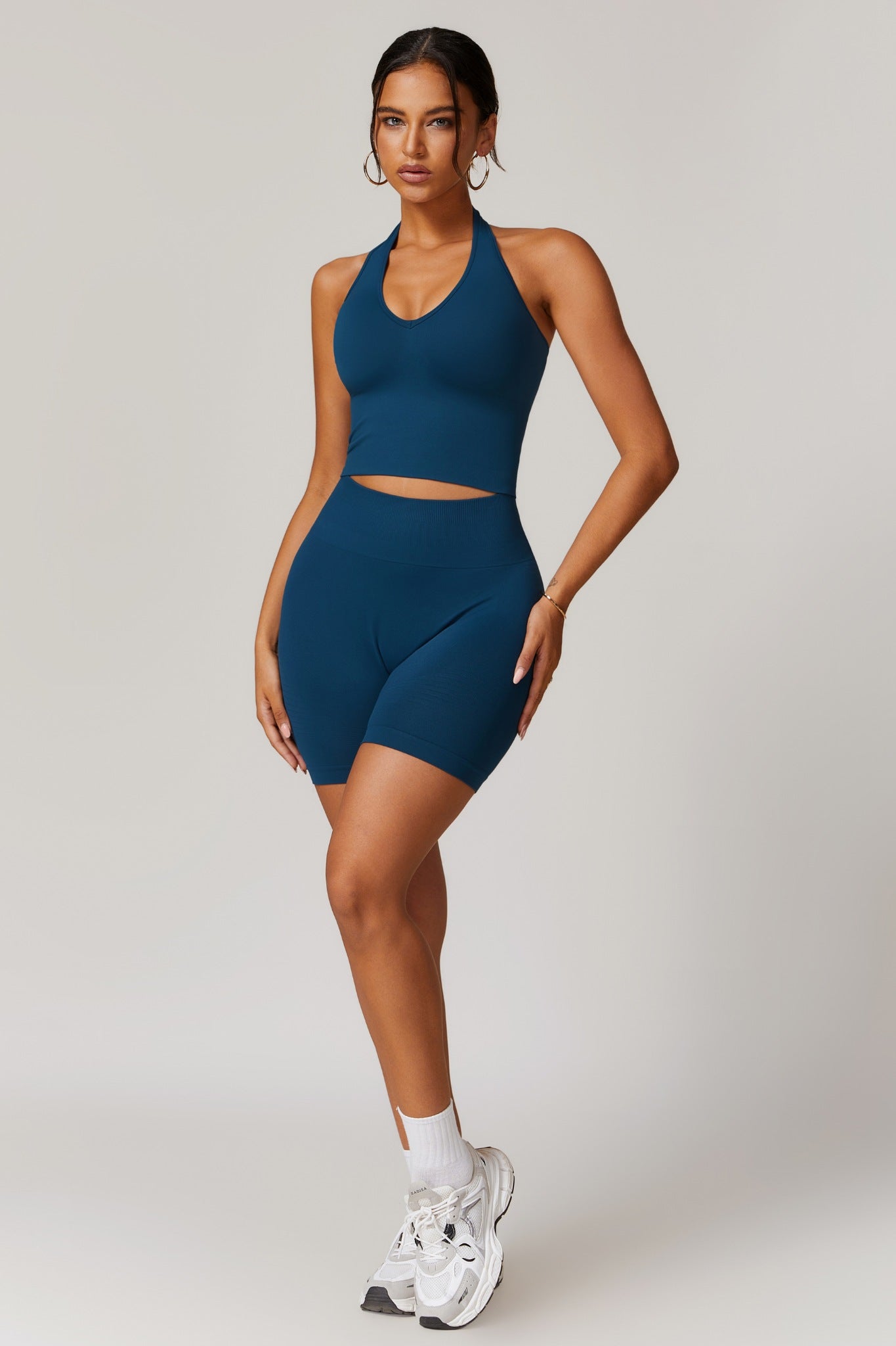 Everyday Halter Top - Navy - Maison and Aurora