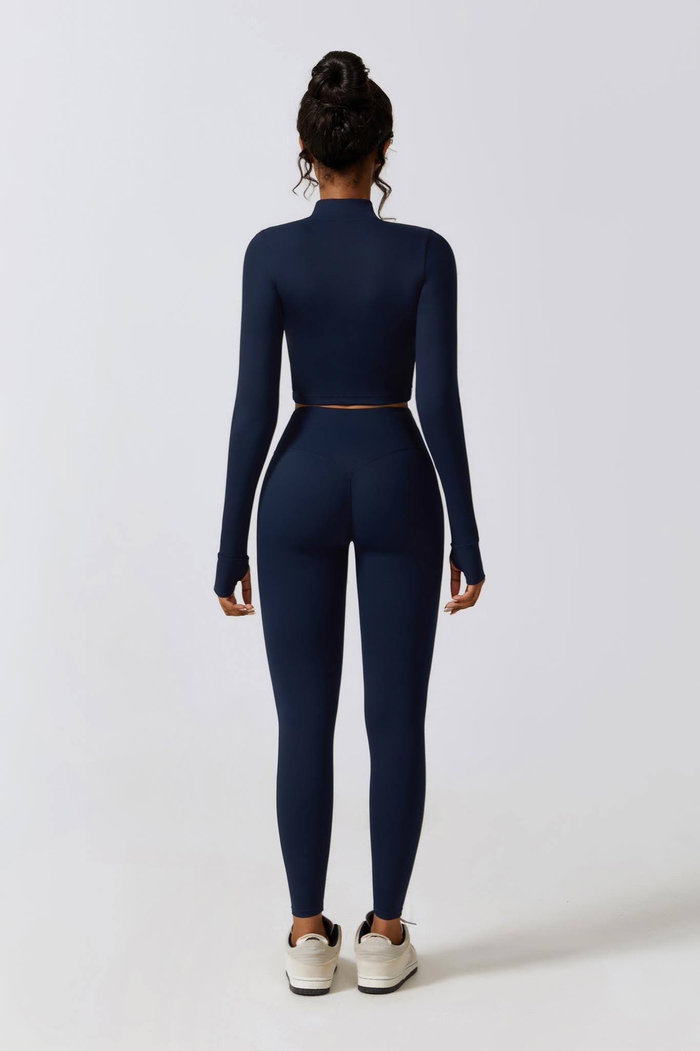 Fit Jacket - Navy - Maison and Aurora