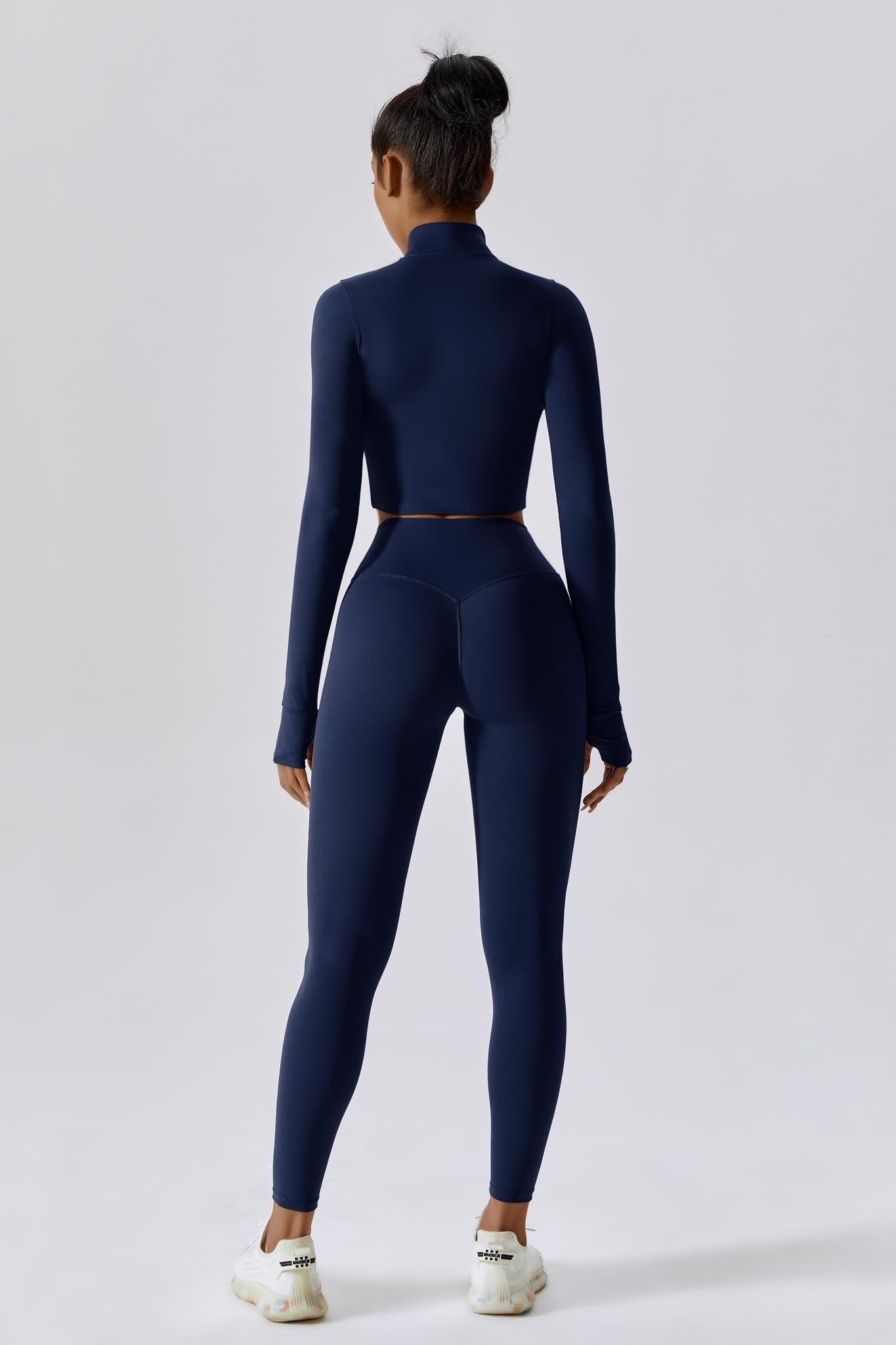Fit Leggings - Navy - Maison and Aurora