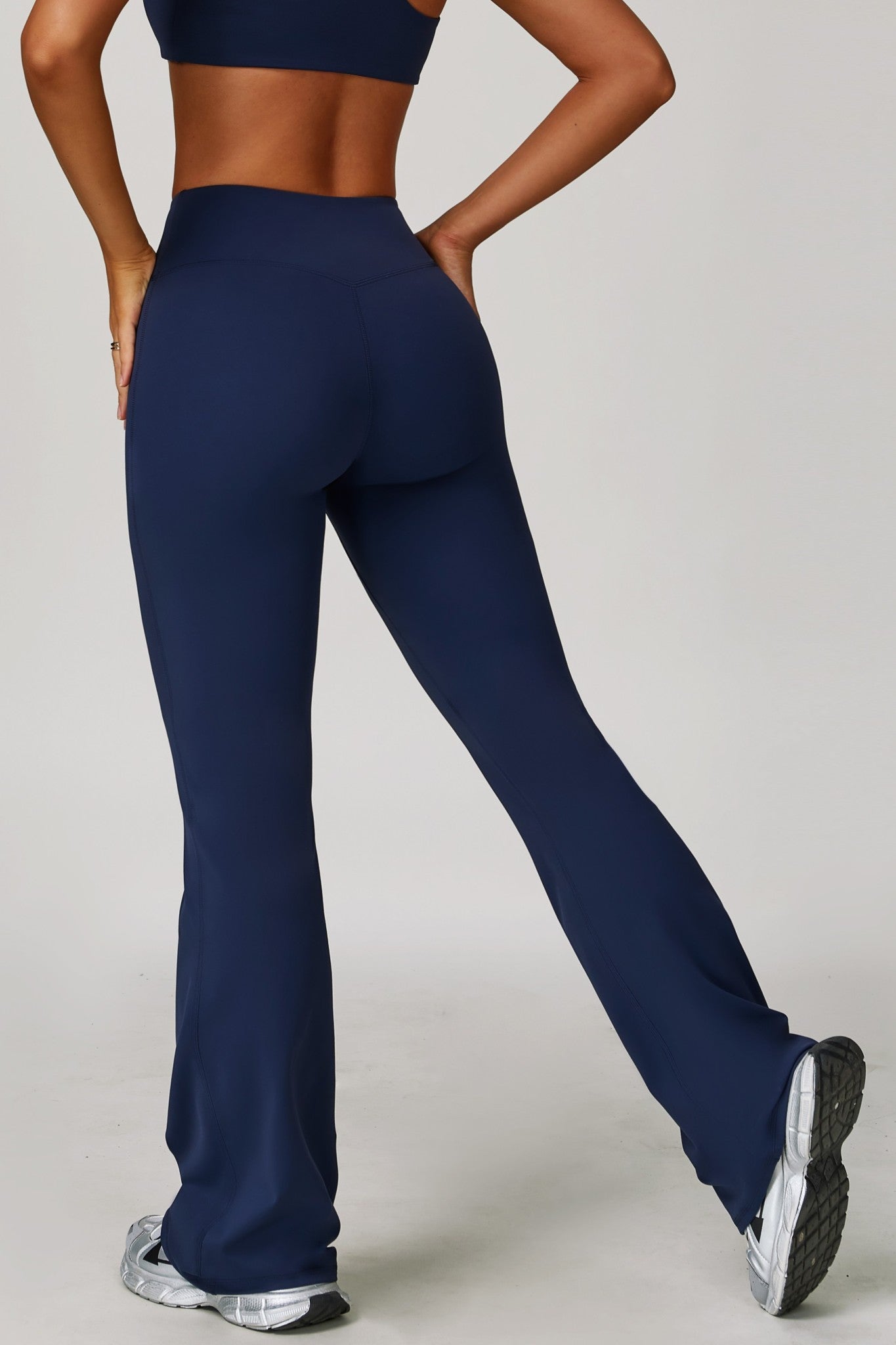 Sahara Flare Leggings - Navy - Maison and Aurora