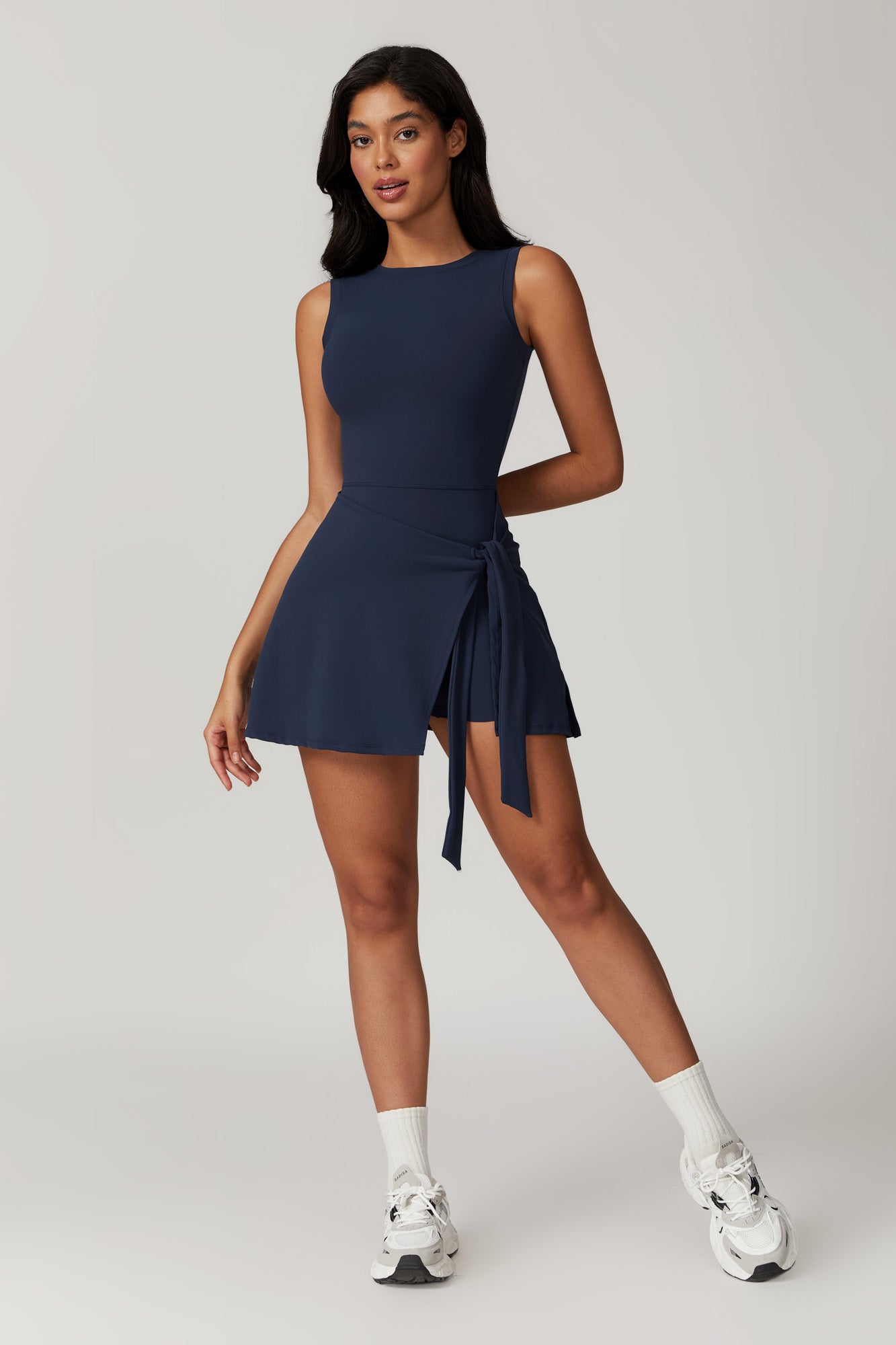 Skylar Mini Dress - Navy - Maison and Aurora