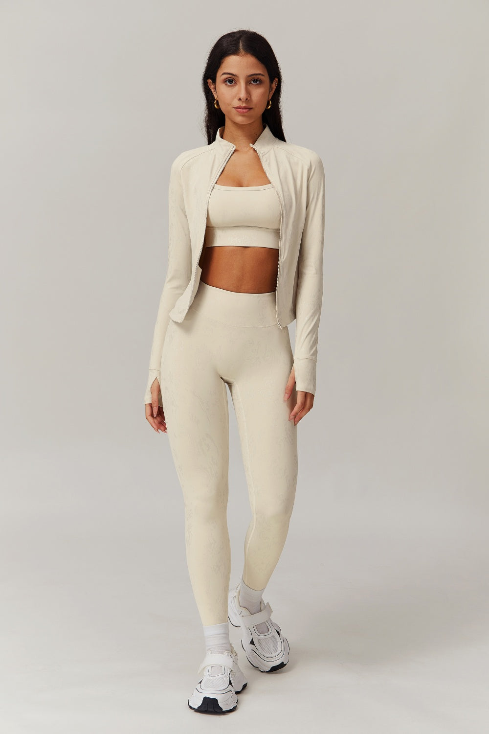 Demi Jacket - Oatmilk - Maison and Aurora