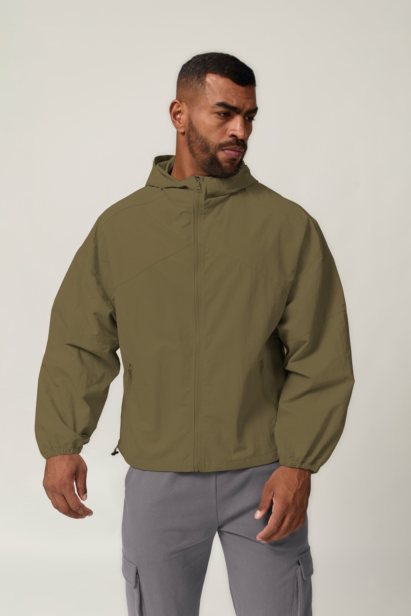 Frame Jacket - Olive - Maison and Aurora