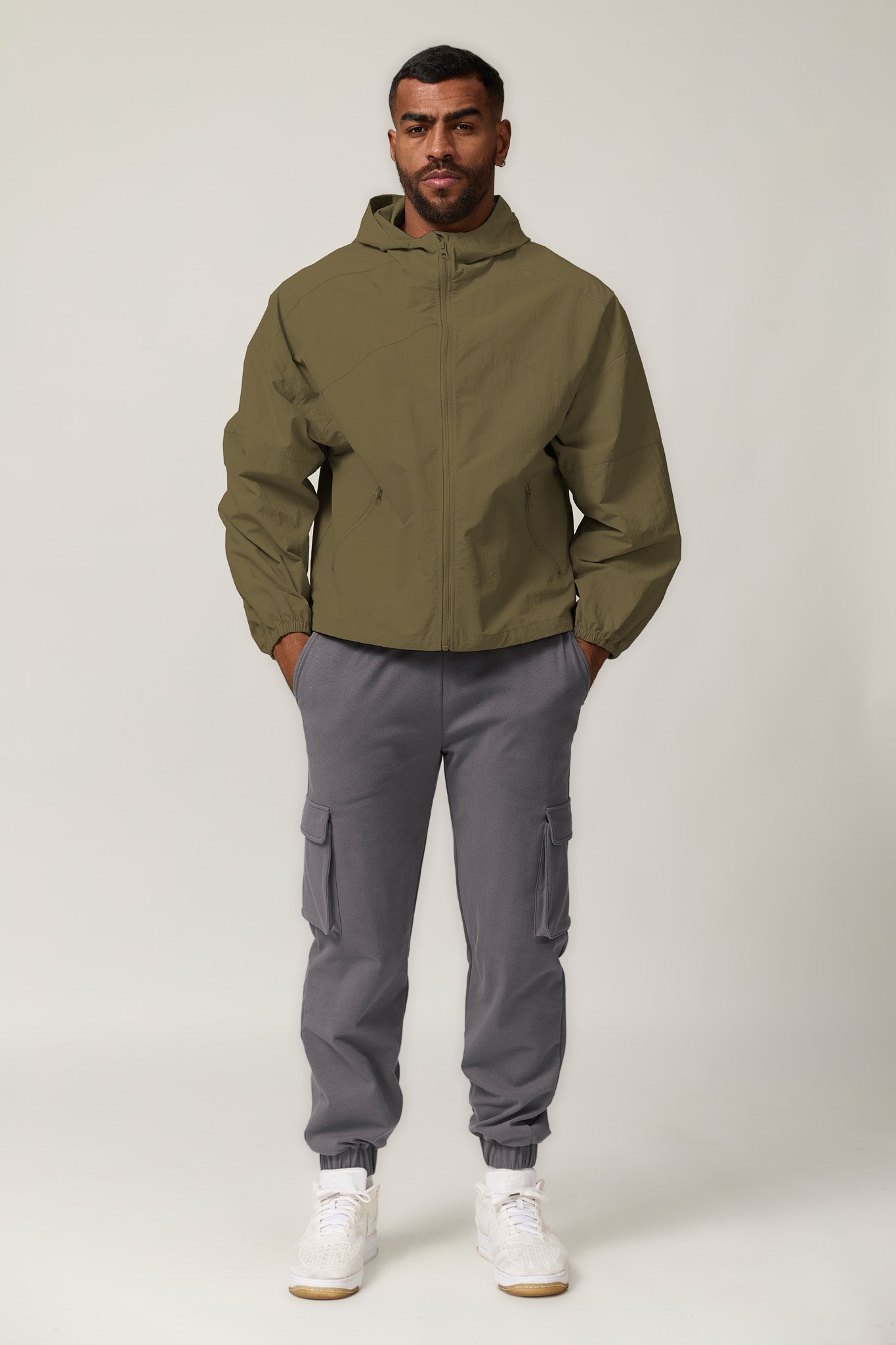 Frame Jacket - Olive - Maison and Aurora