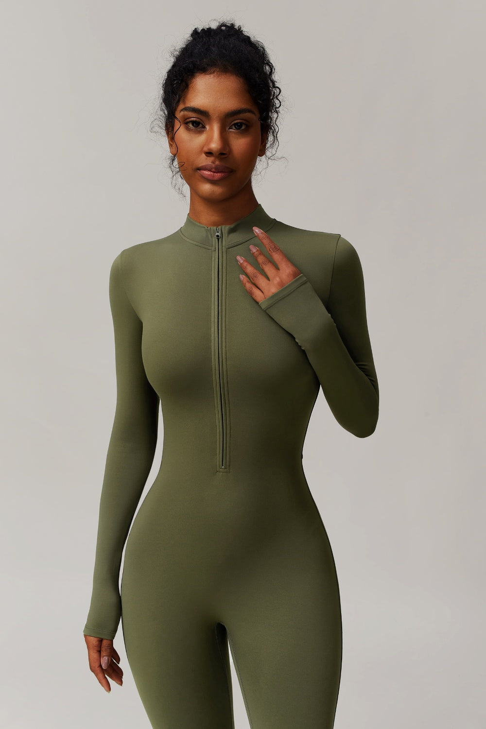 Loren Jumpsuit Winter Edition - Olive - Maison and Aurora