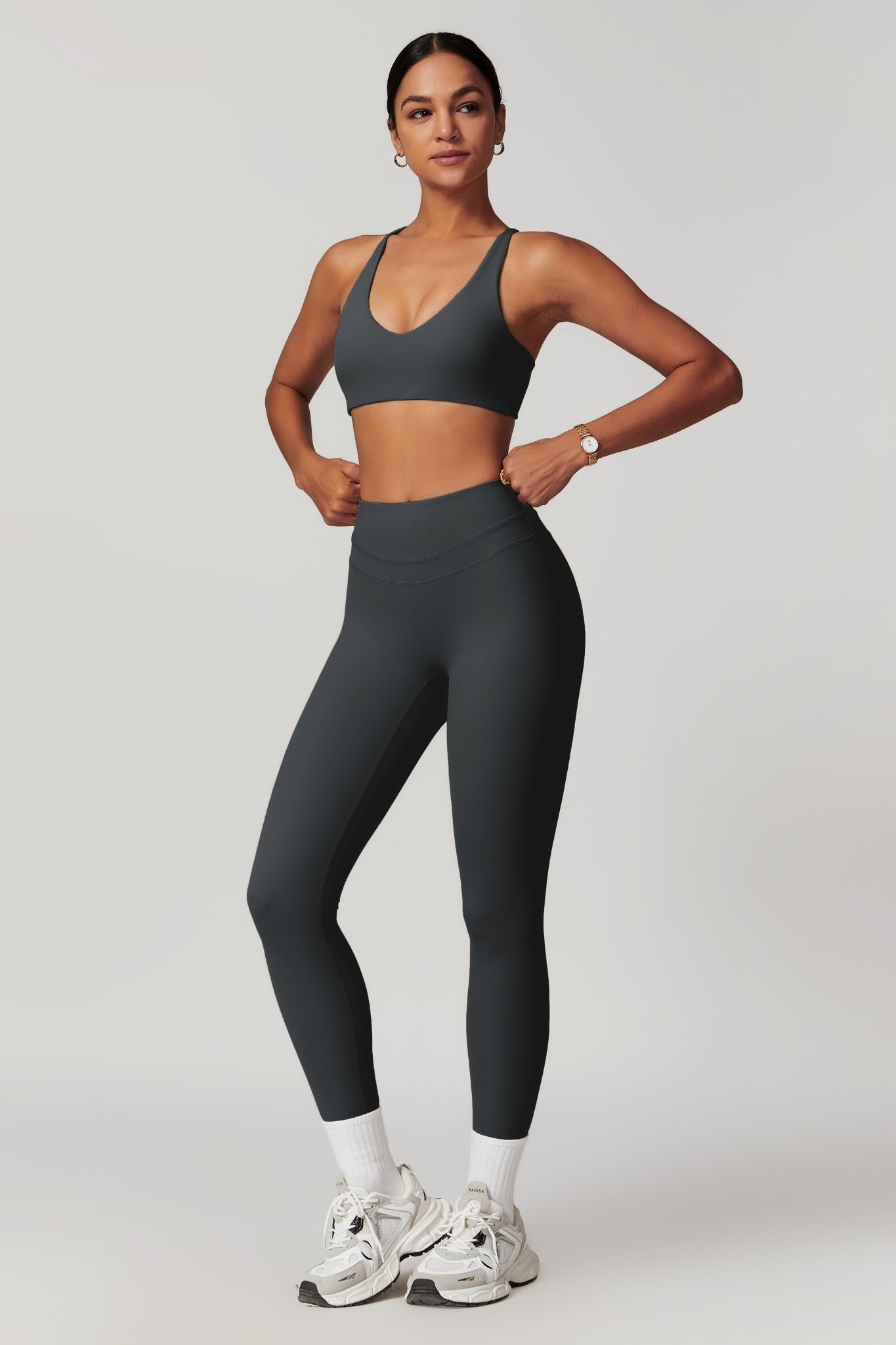 Alexa Leggings - Onyx - Maison and Aurora