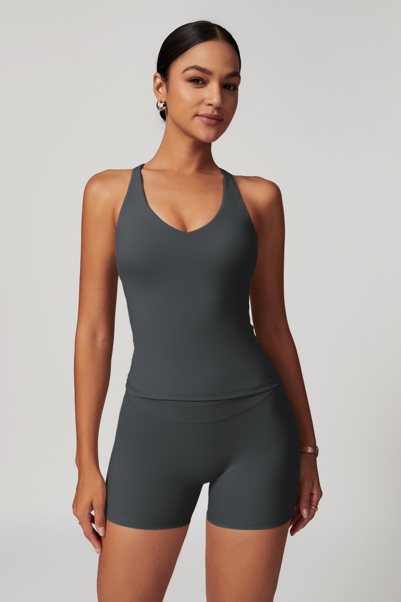 Alexa Shorts - Onyx - Maison and Aurora