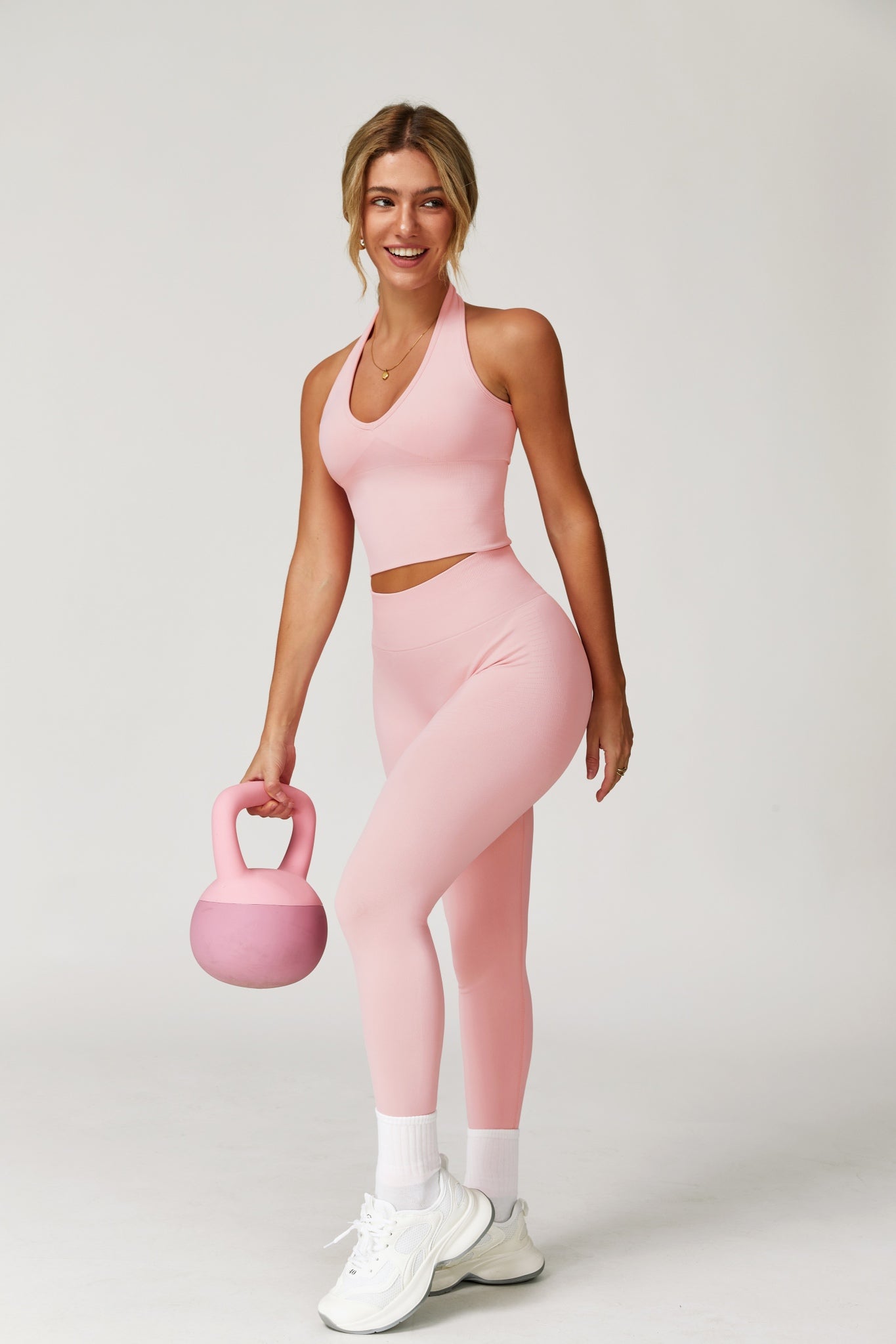 Sahara Leggings - Peach - Maison and Aurora