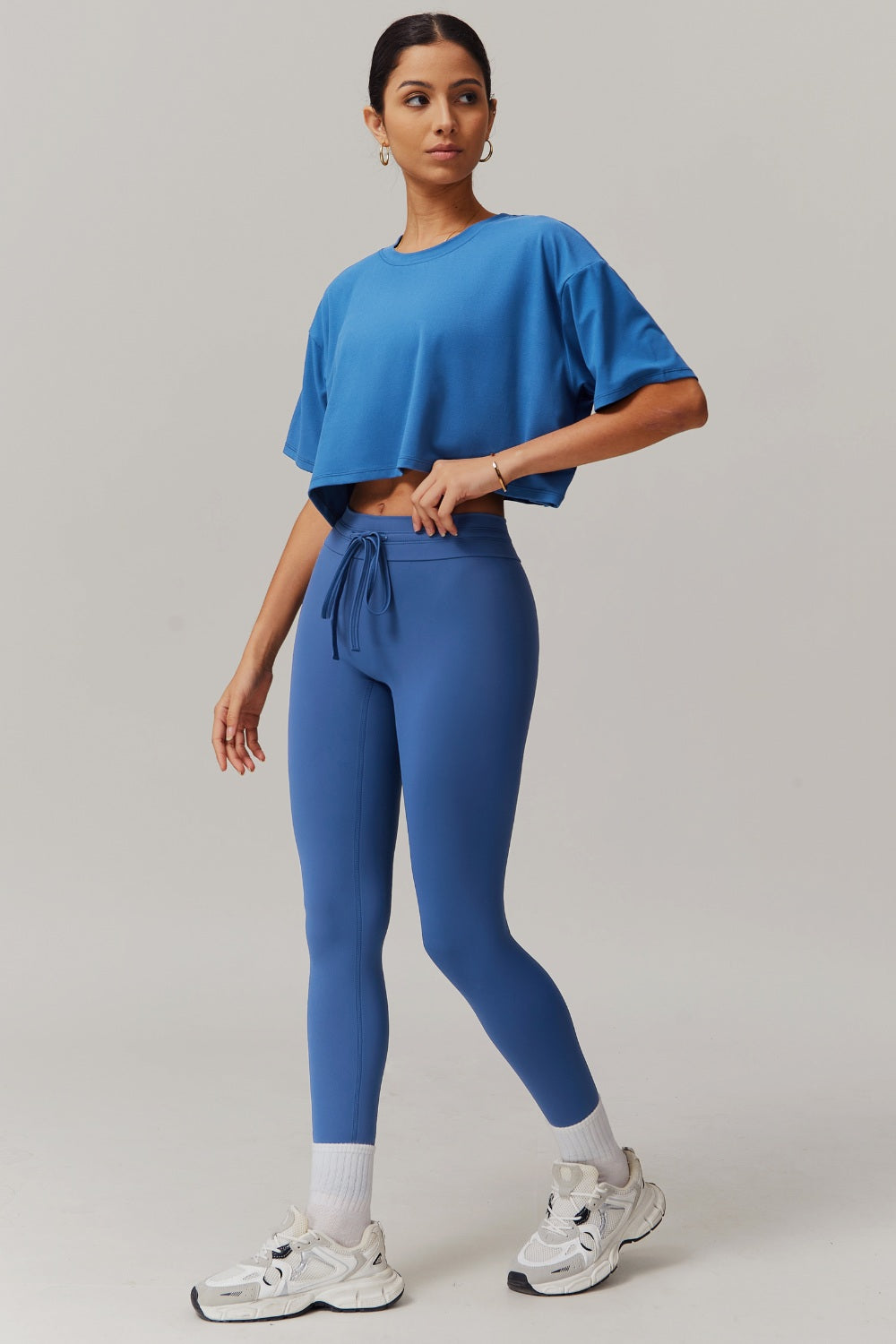 Ivy Leggings - Peacock Blue - Maison and Aurora