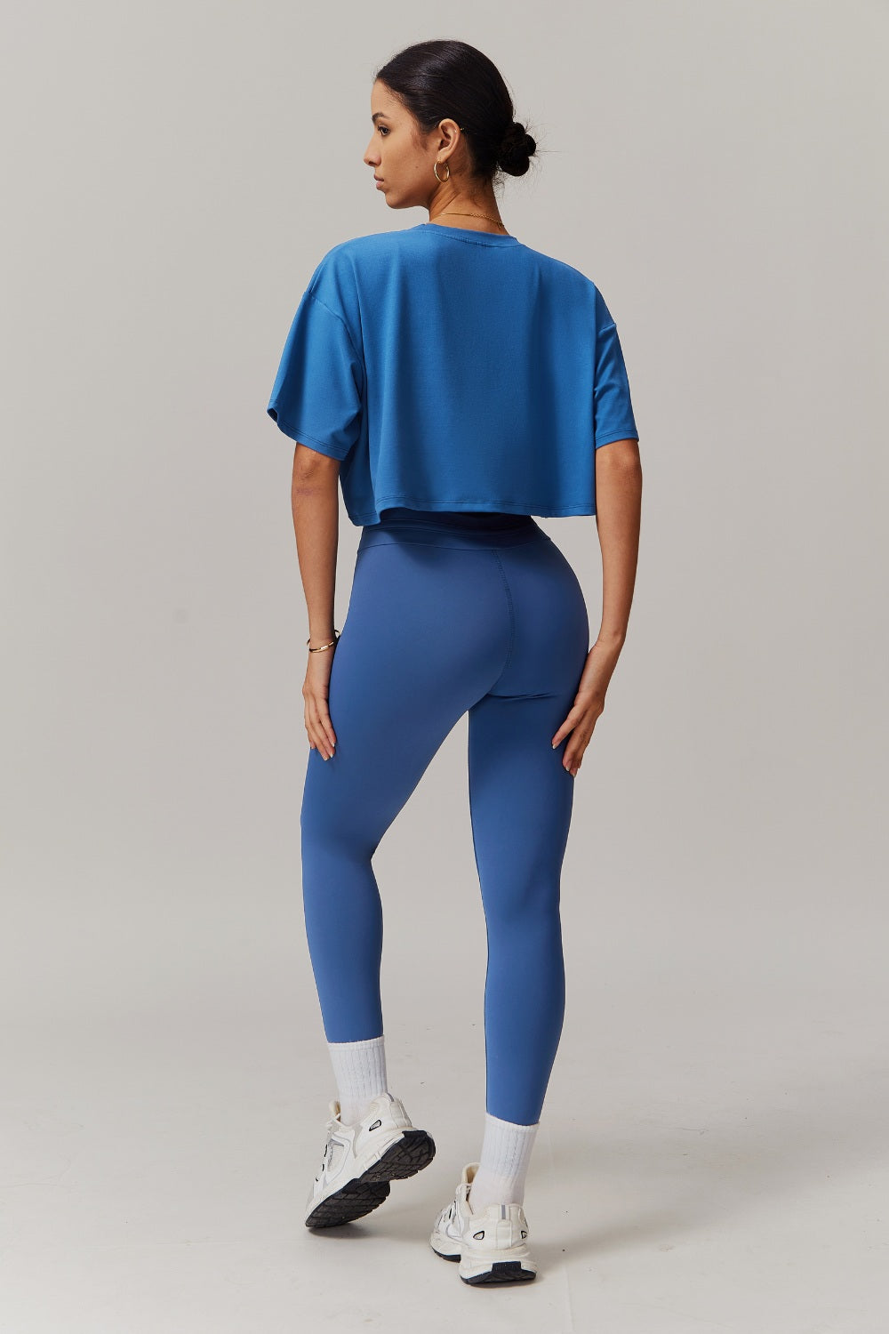 Ivy Leggings - Peacock Blue - Maison and Aurora