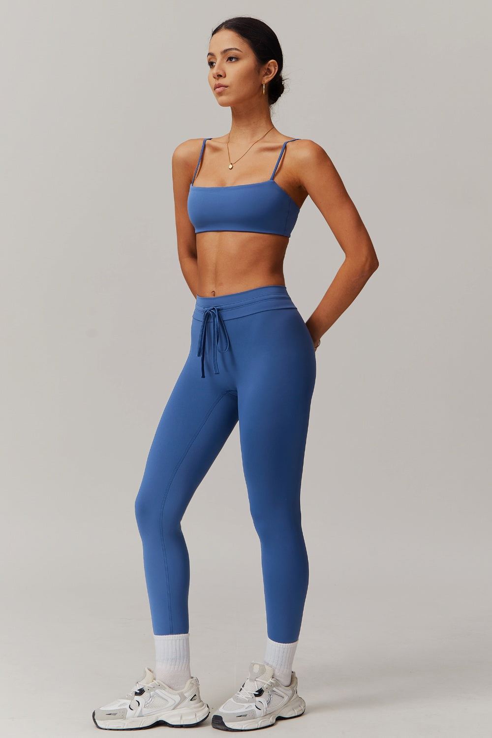 Ivy Leggings - Peacock Blue - Maison and Aurora