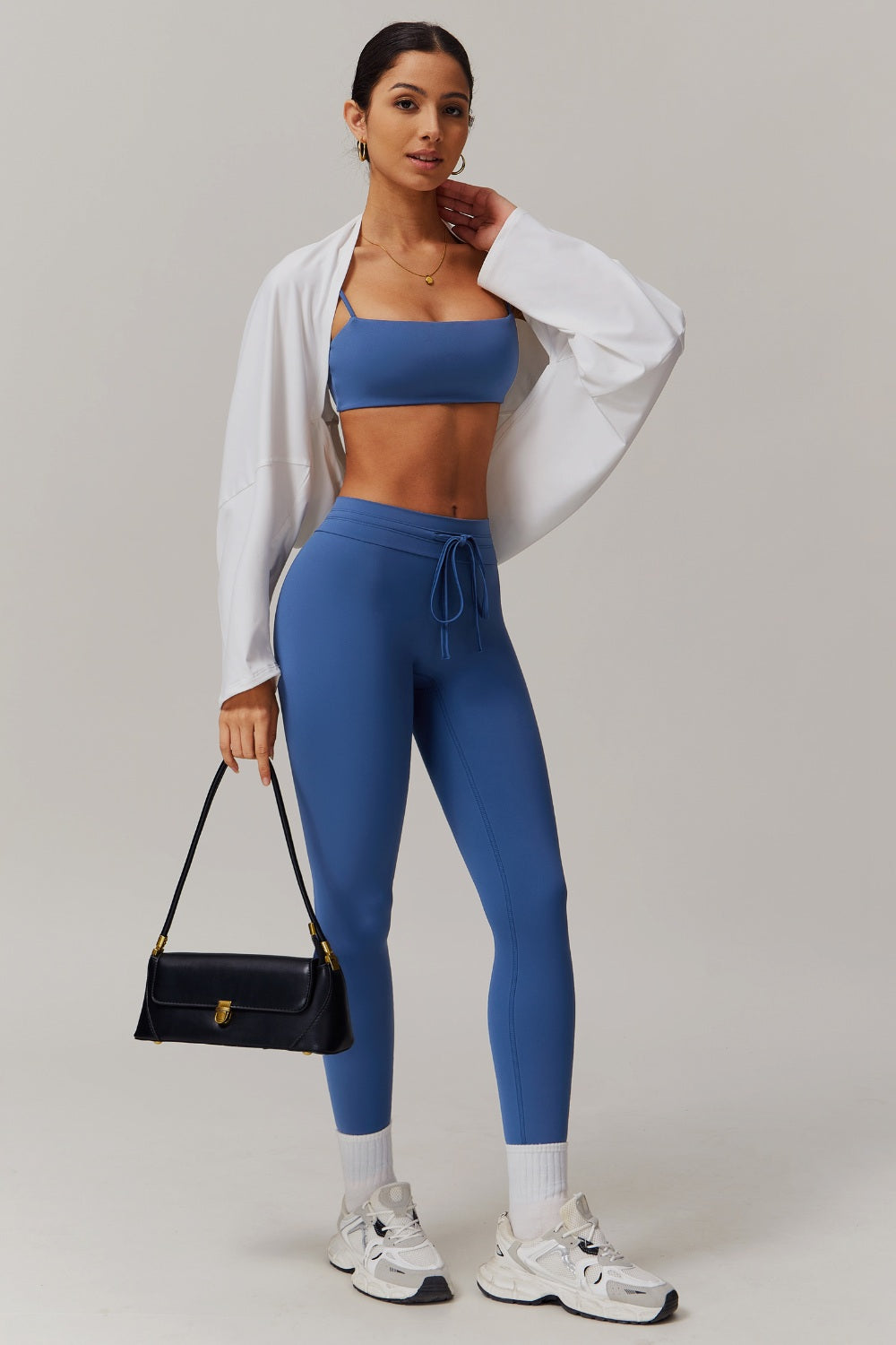 Ivy Leggings - Peacock Blue - Maison and Aurora