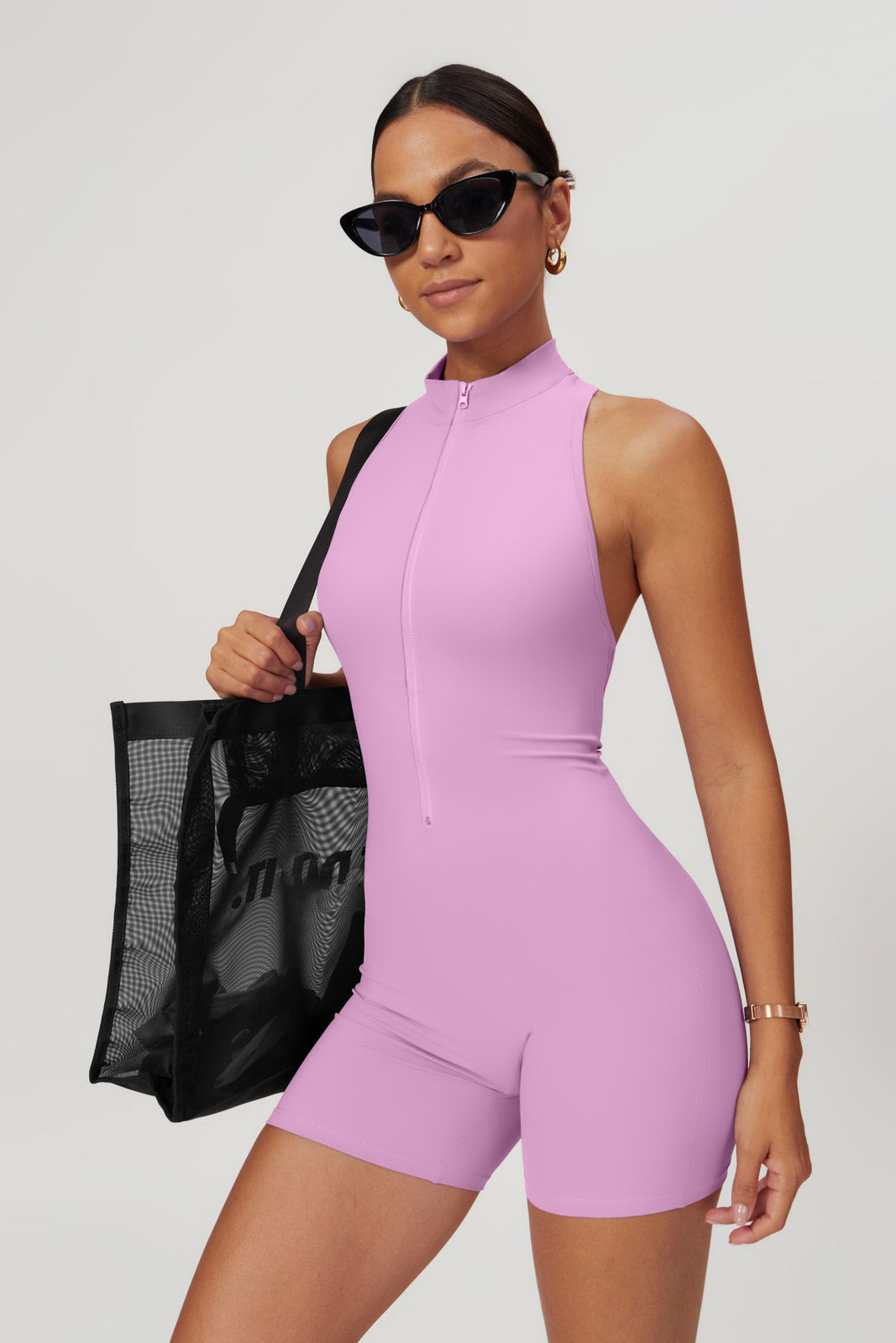 Clara Jumpsuit - Pink - Maison and Aurora