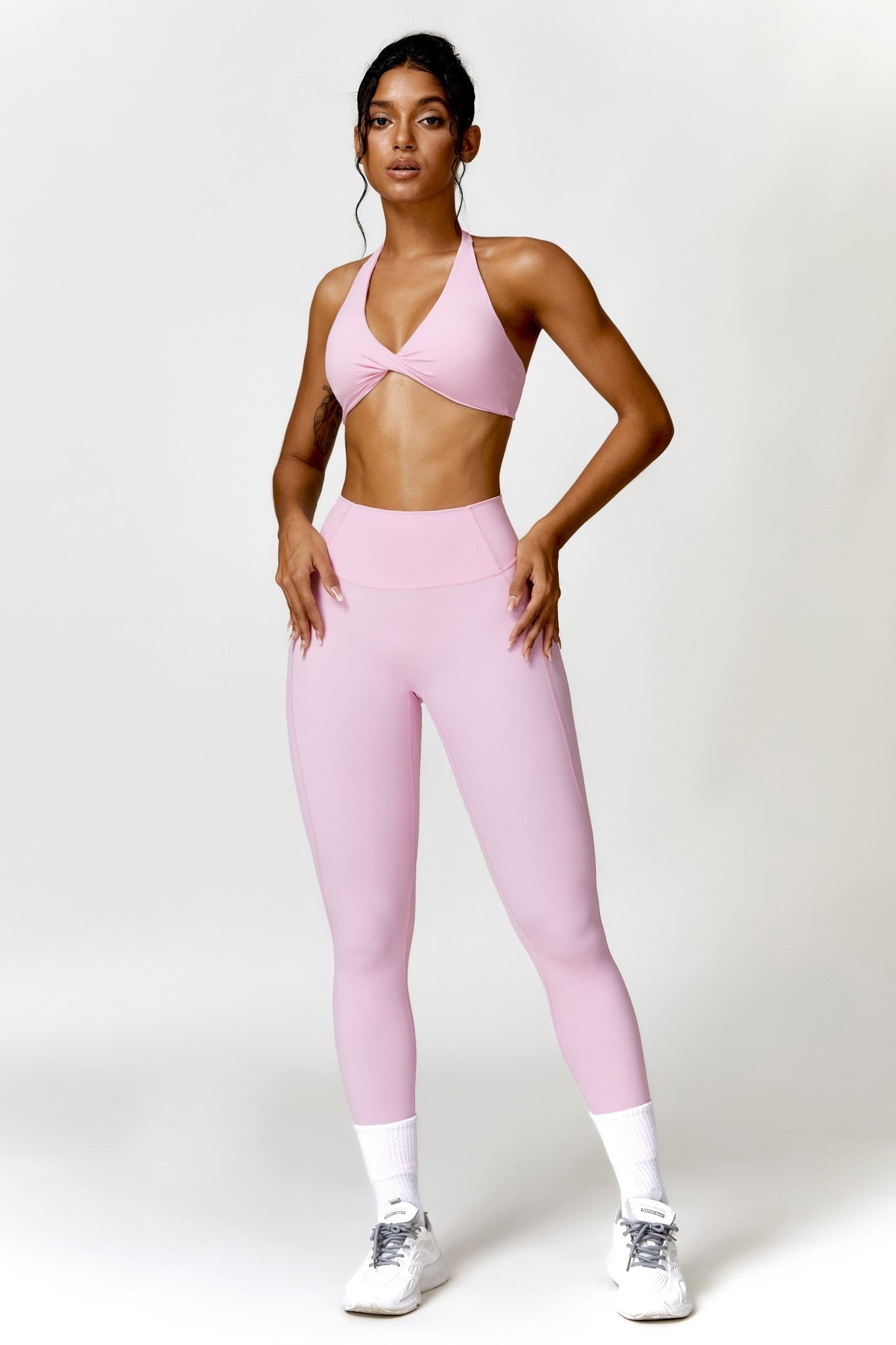 Kim Leggings - Pink - Maison and Aurora