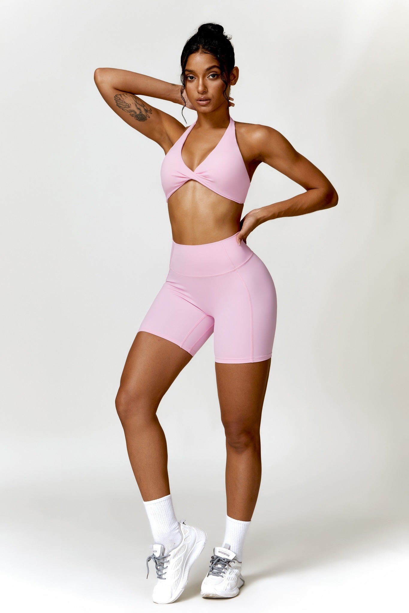 Kim Shorts - Pink - Maison and Aurora