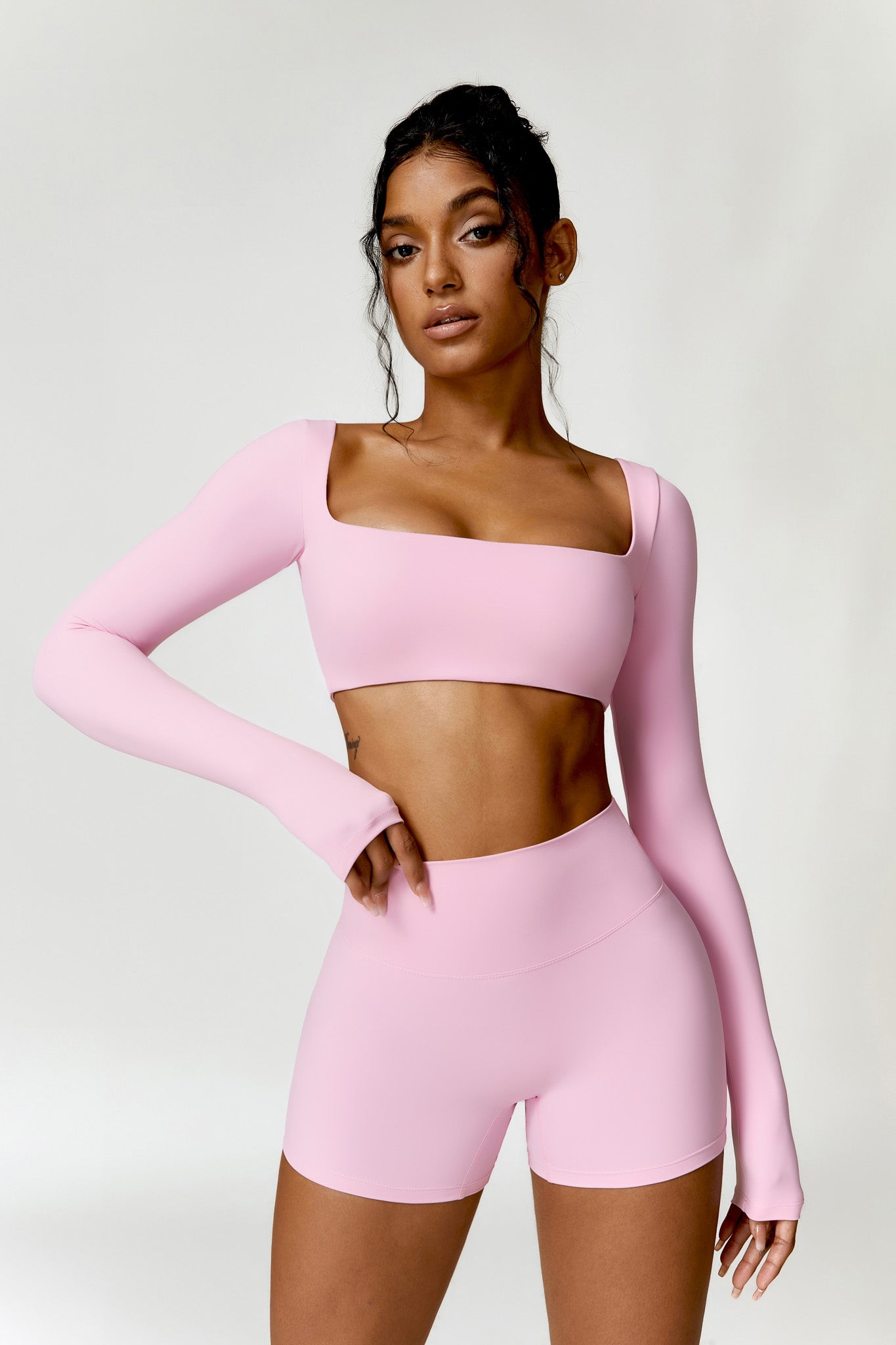 Madeline Shorts - Pink - Maison and Aurora