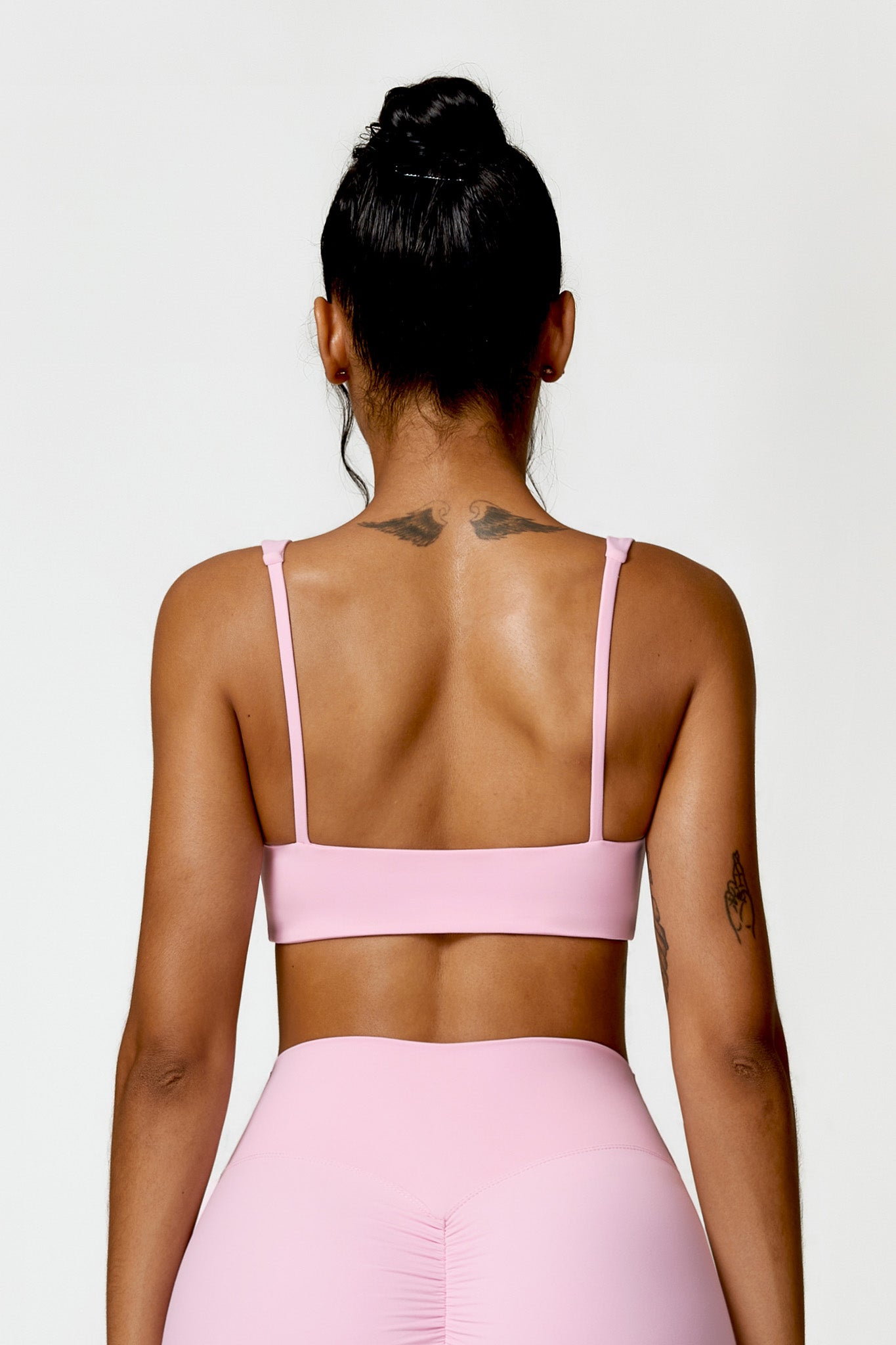 Madeline Sports Bra - Pink - Maison and Aurora