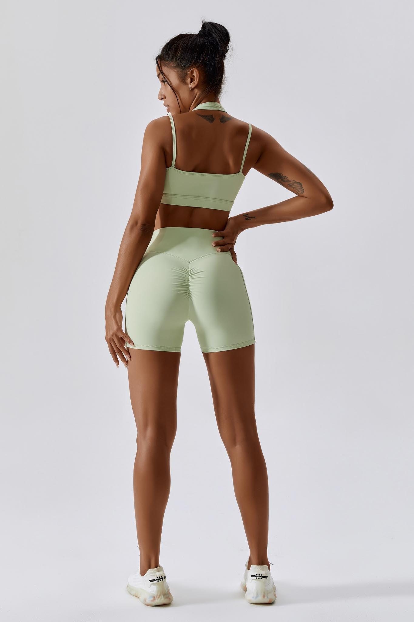 Impulse Shorts - Pistachio (FINAL SALE) - Maison and Aurora