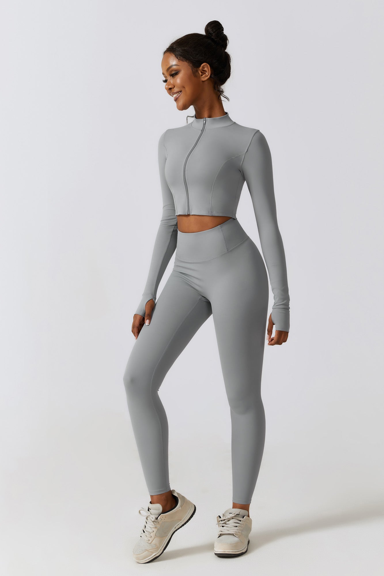 Fit Jacket - Rhino Gray - Maison and Aurora