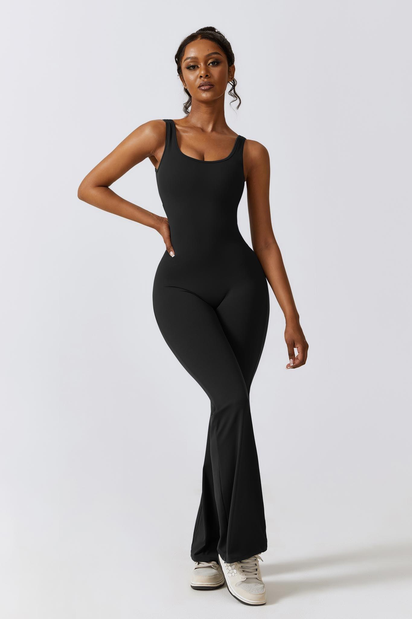 Hazel Jumpsuit - Black - Maison and Aurora
