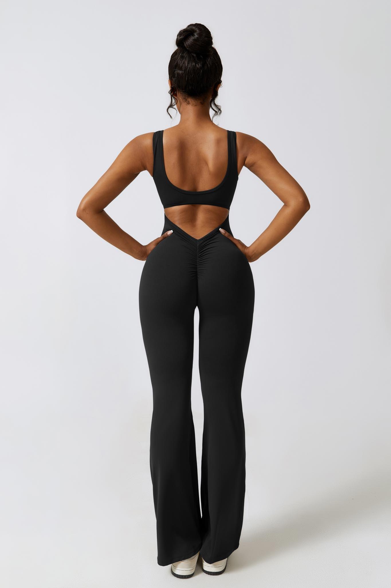 Hazel Jumpsuit - Black - Maison and Aurora
