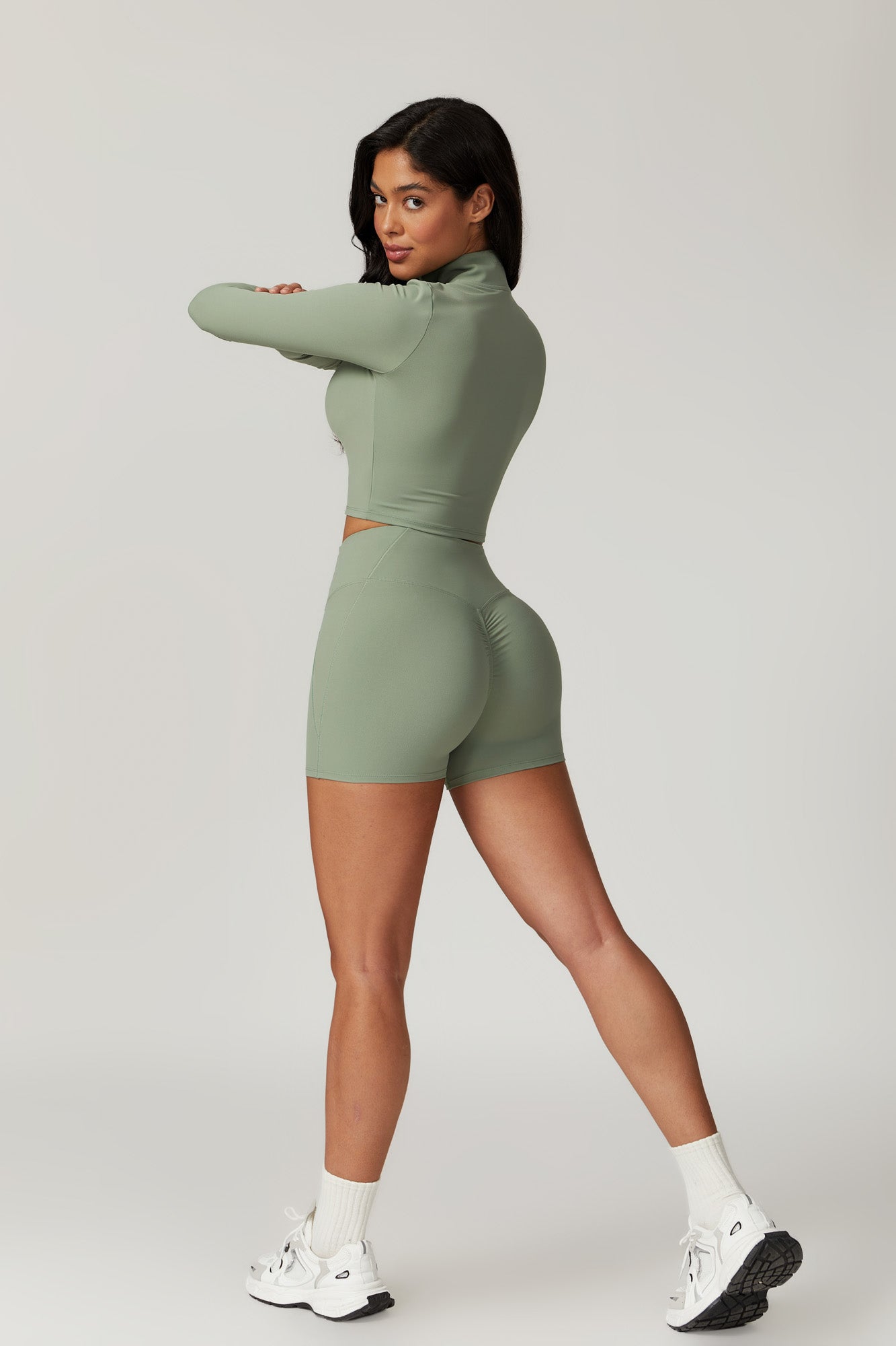 Isla Shorts - Sage - Maison and Aurora