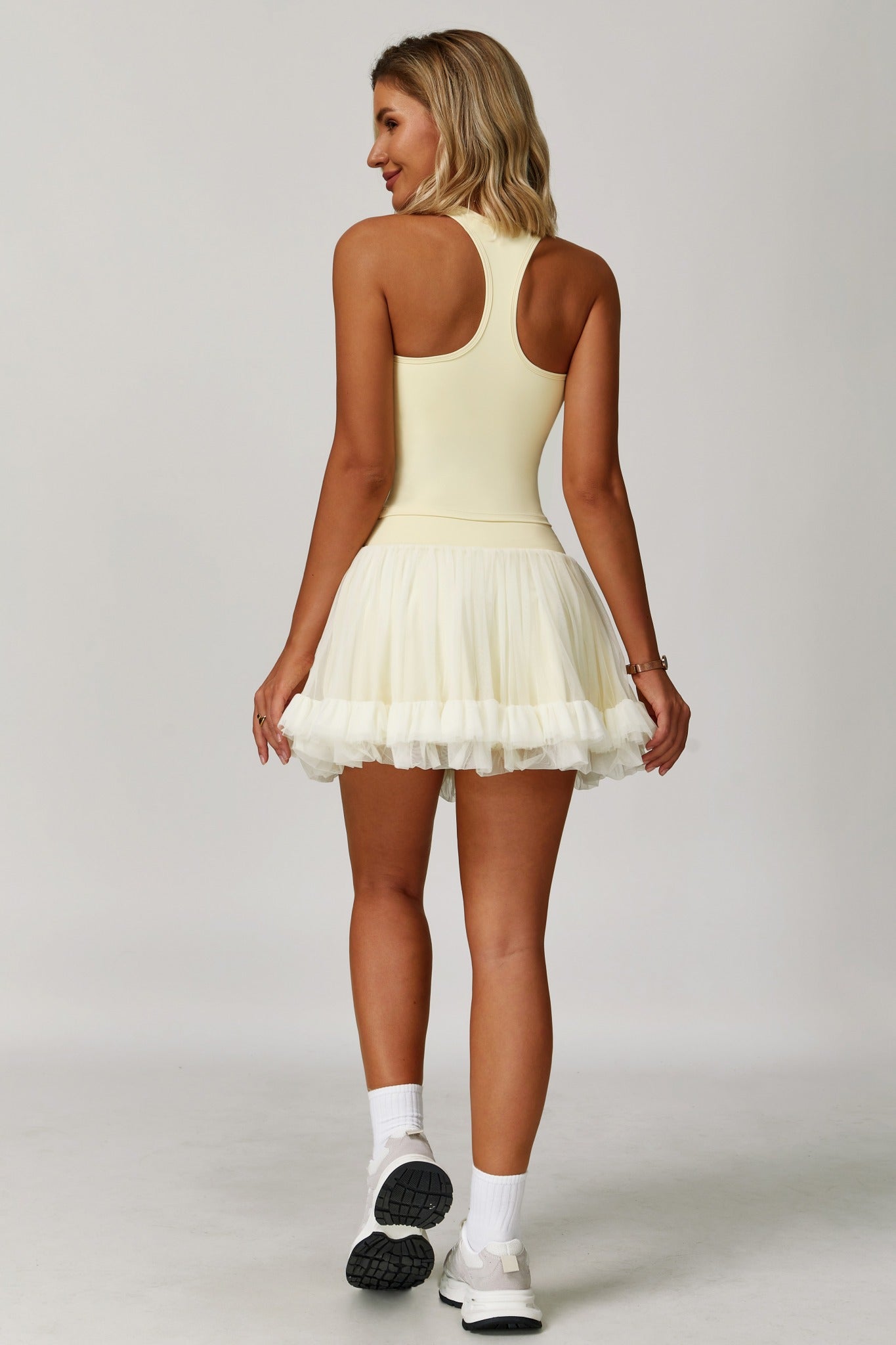 Kirsi Mini Skirt - Primrose - Maison and Aurora