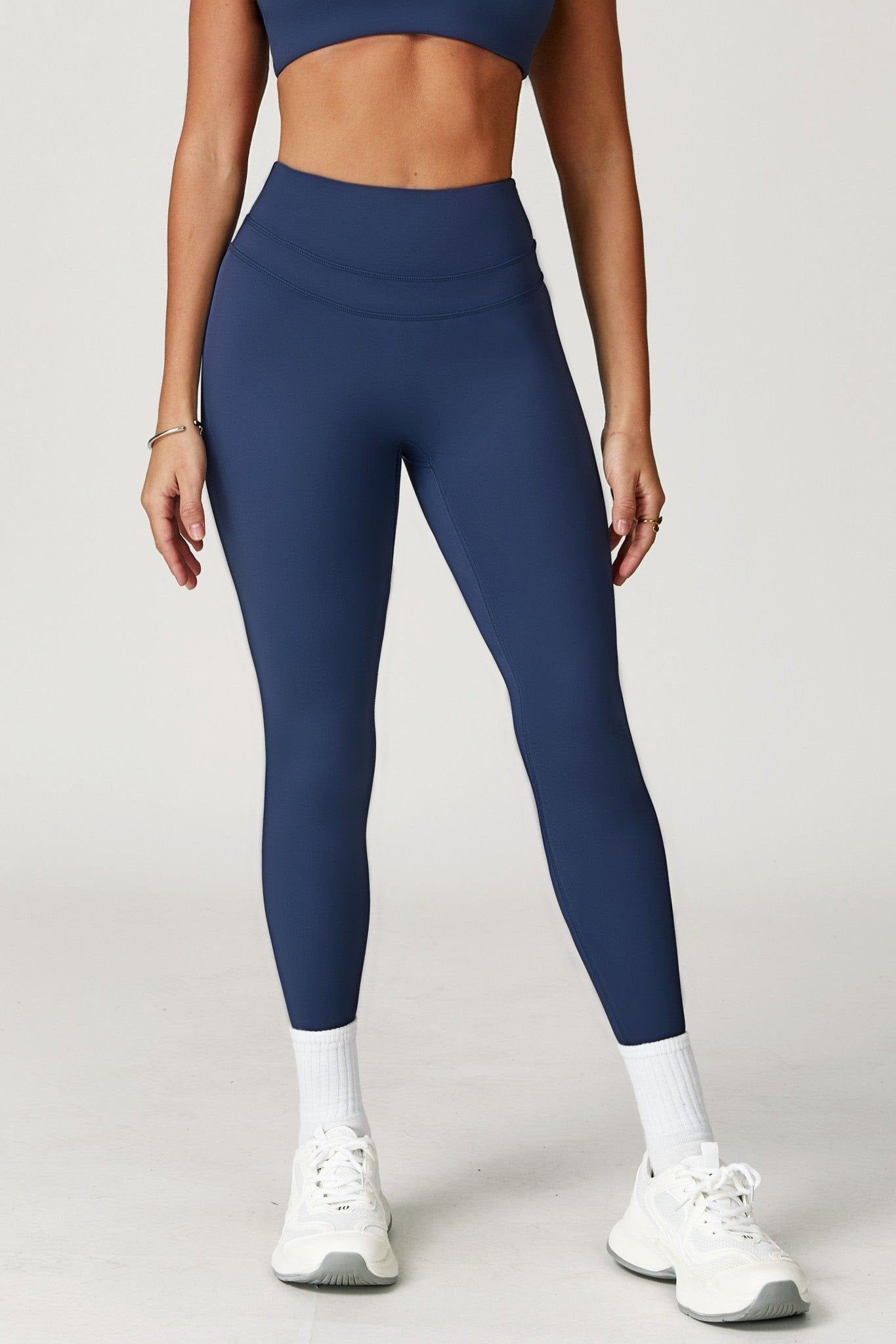 Alexa Leggings - Slate Blue - Maison and Aurora