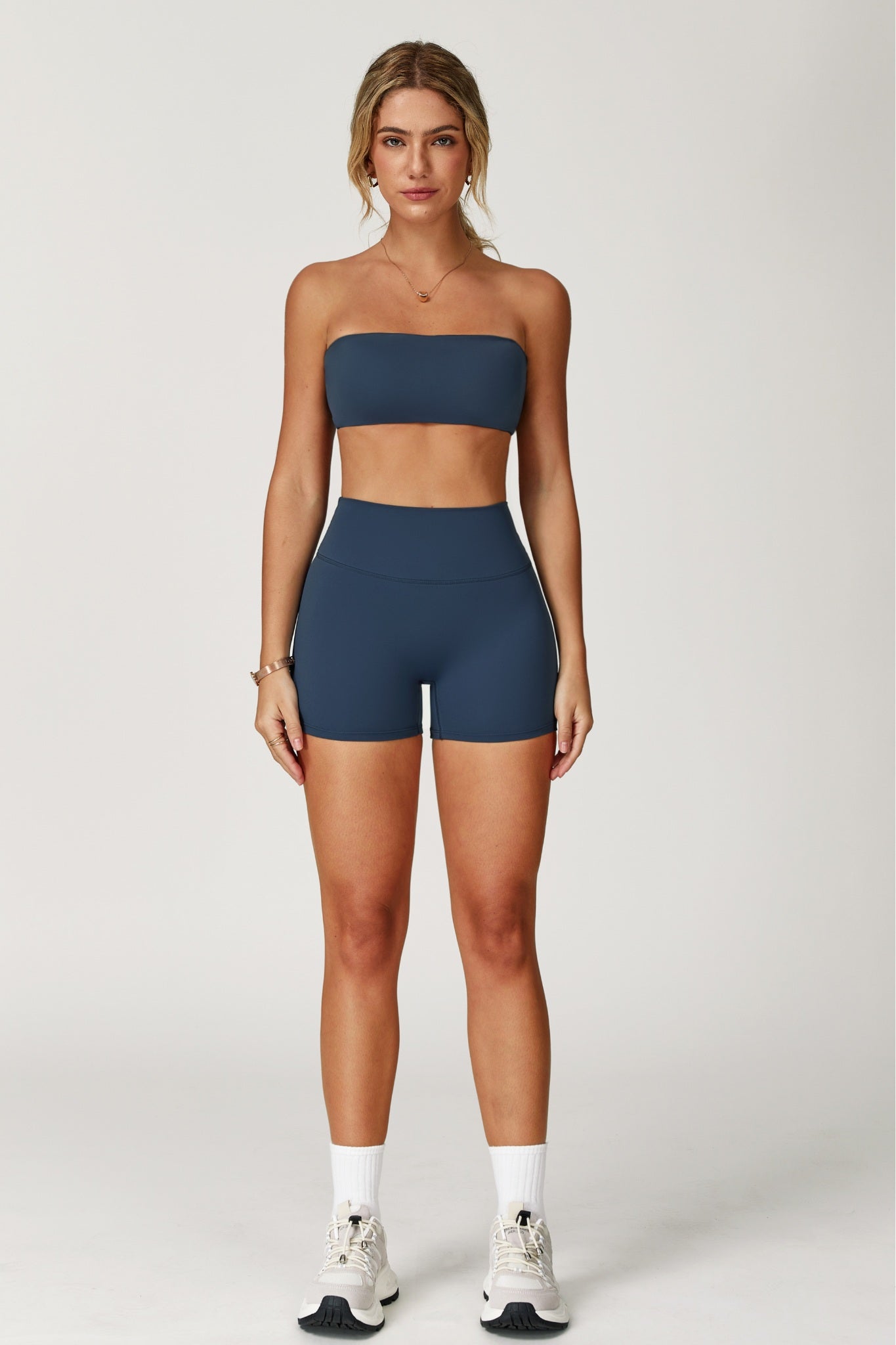 Aria Shorts - Slate Blue - Maison and Aurora