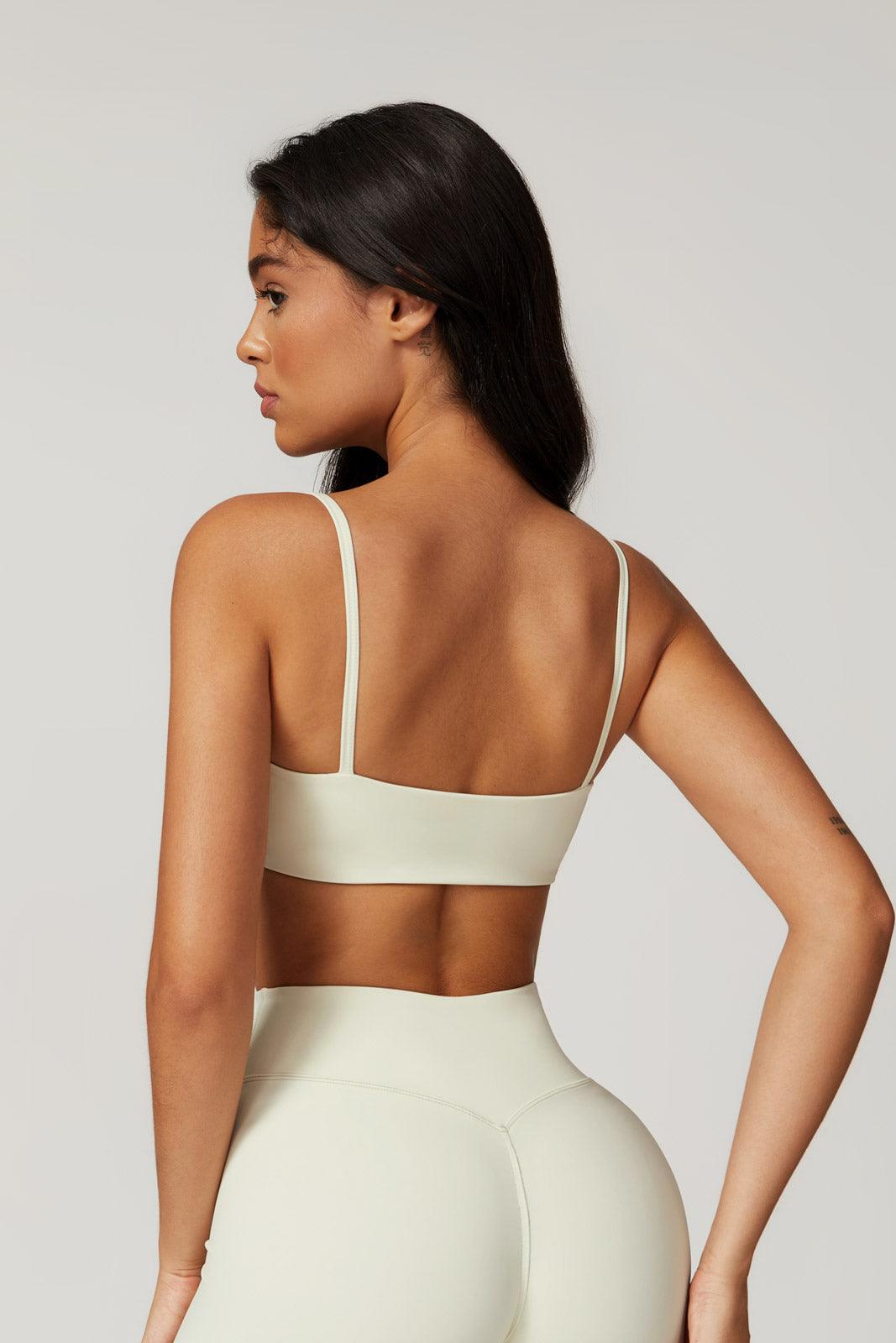 Daisy Sports Bra - Soft Cream - Maison and Aurora