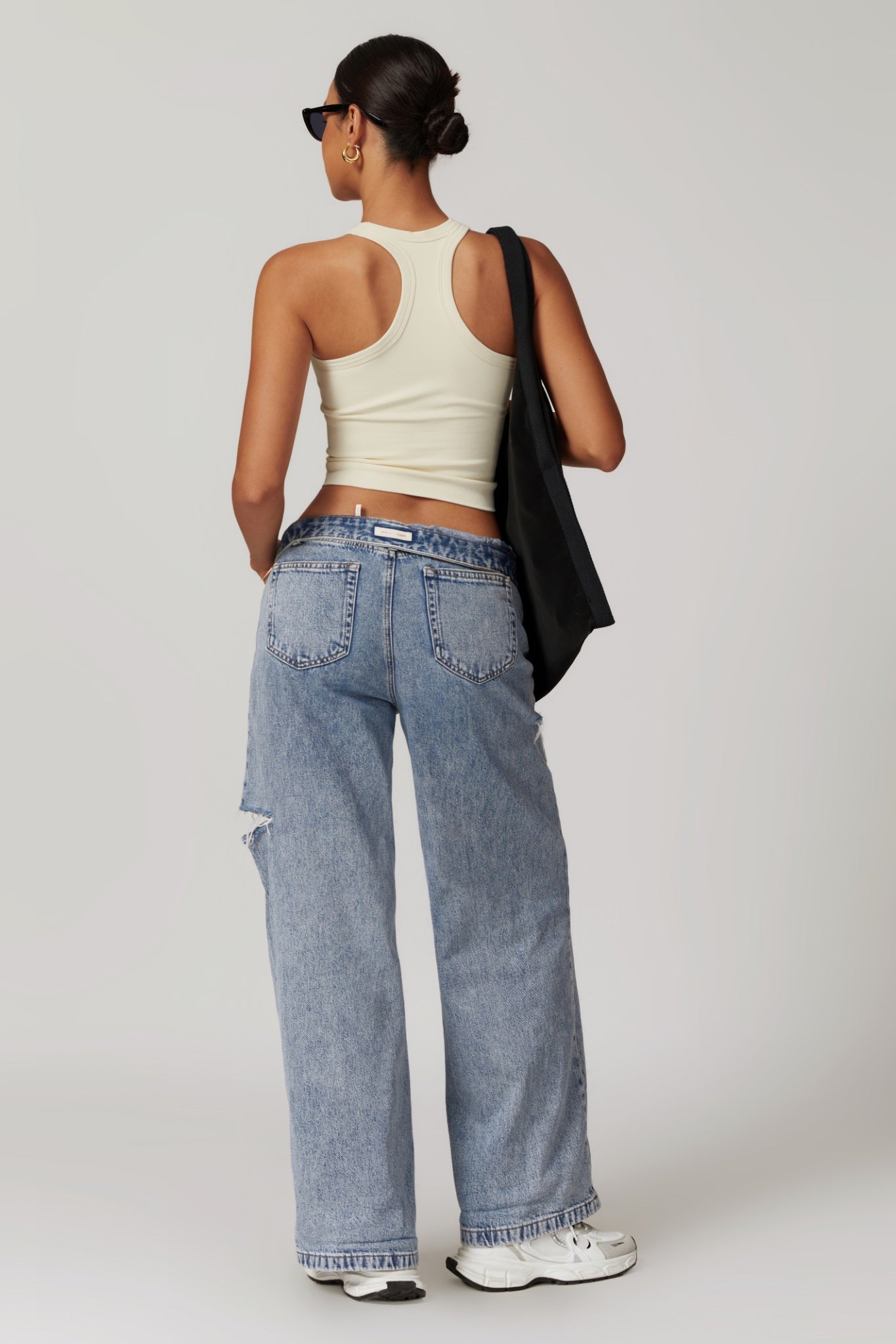 Everyday Racer Top - Soft Cream - Maison and Aurora