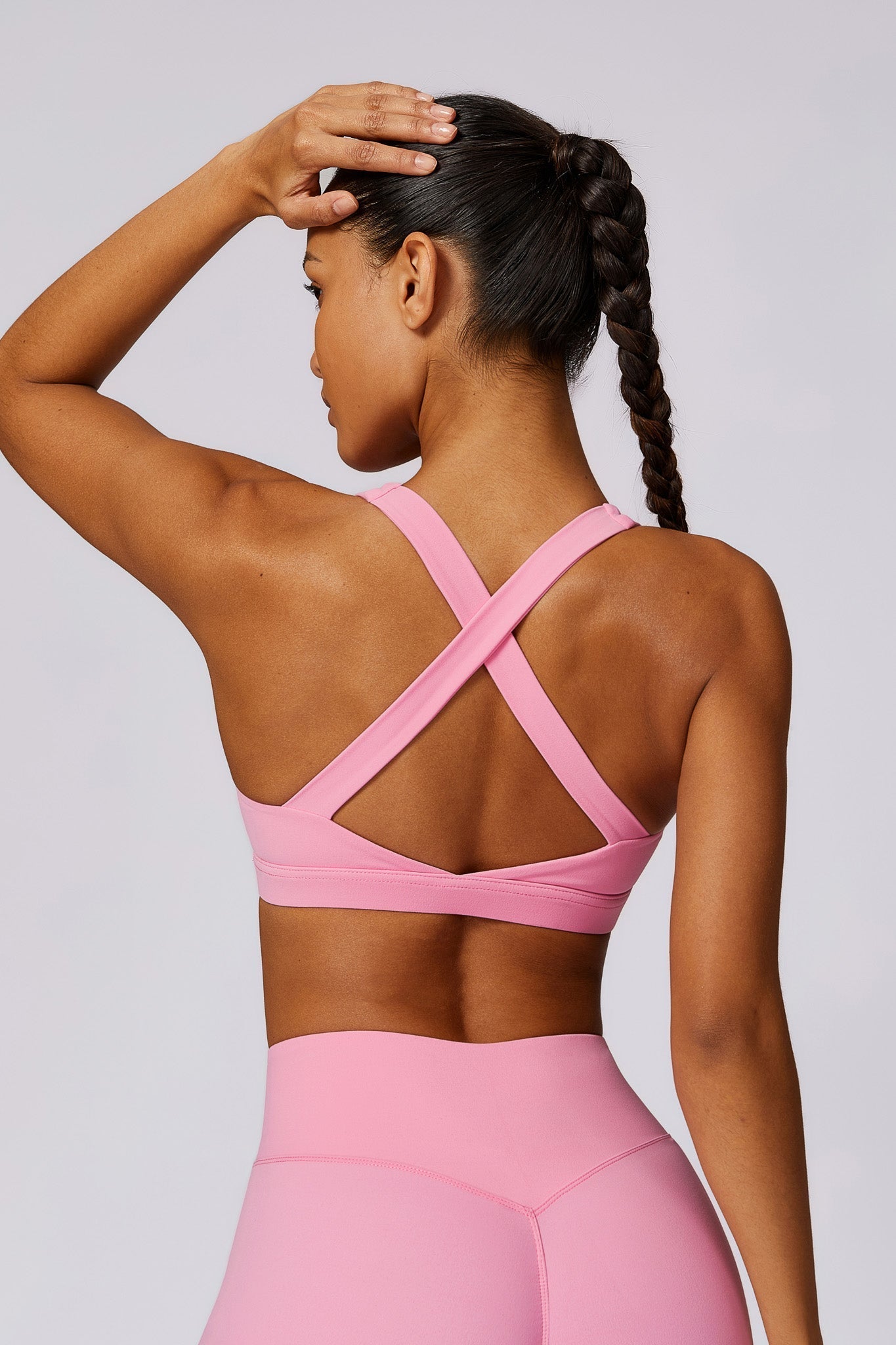 Fitlex Sports Bra - Soft Pink - Maison and Aurora