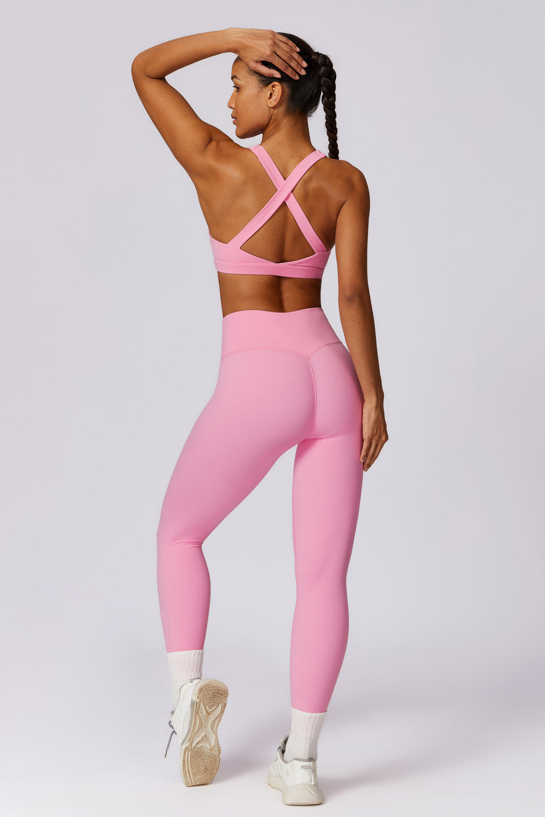 Fitlex Sports Bra - Soft Pink - Maison and Aurora