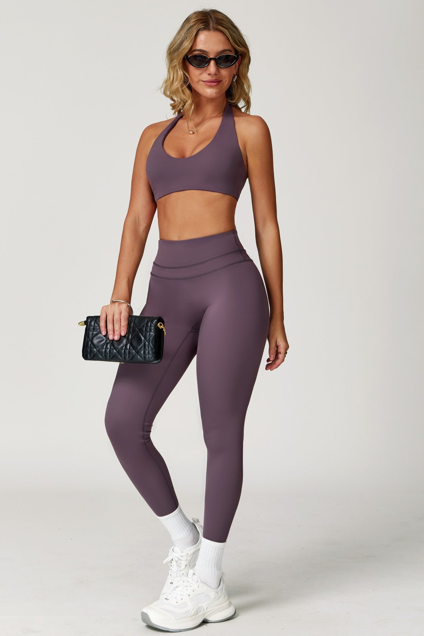 Alexa Leggings - Taupe - Maison and Aurora