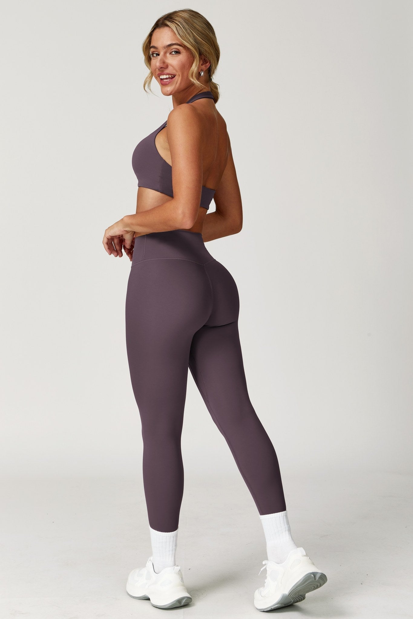 Aria Leggings  - Taupe - Maison and Aurora