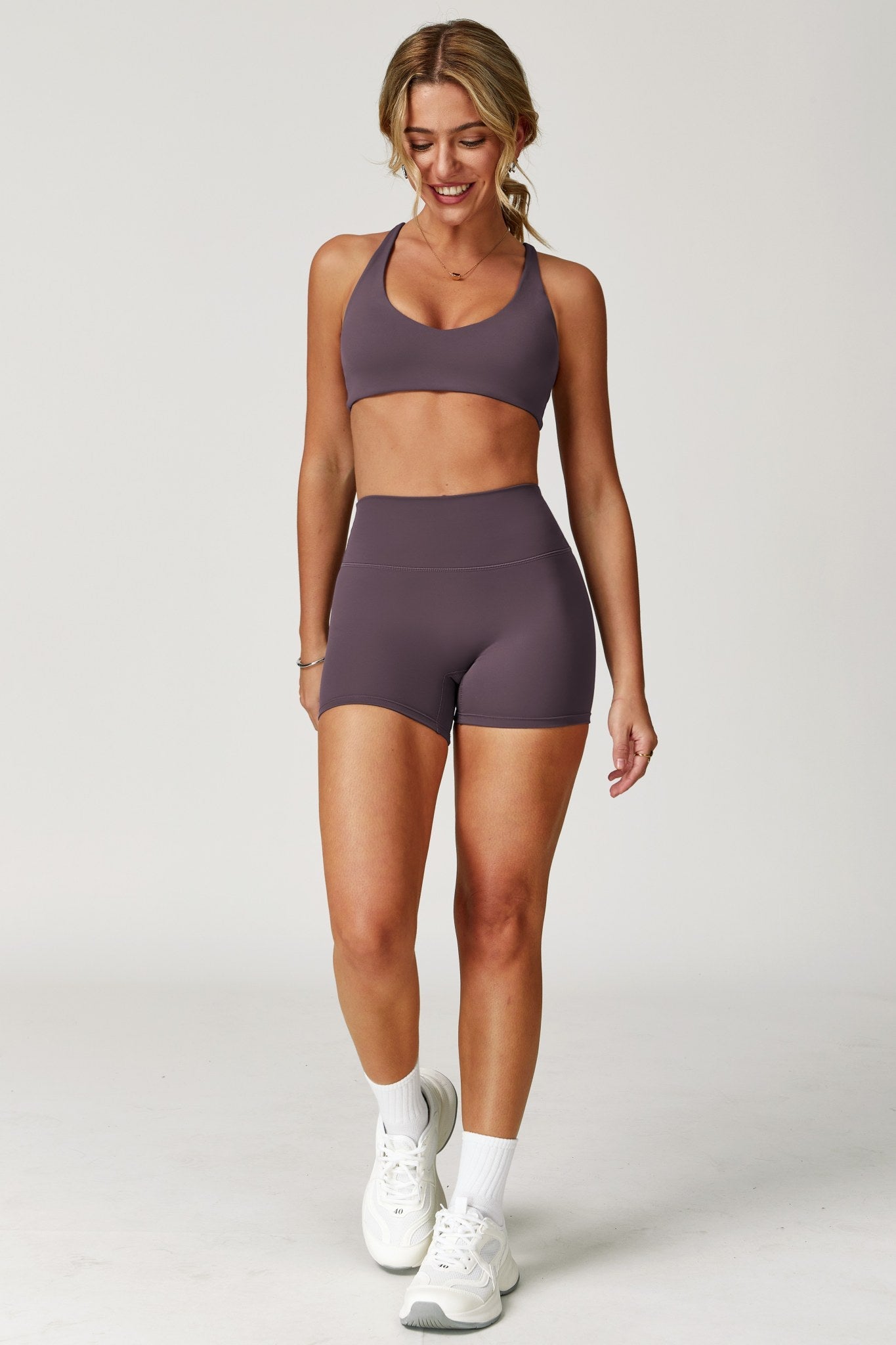 Aria Shorts - Taupe - Maison and Aurora