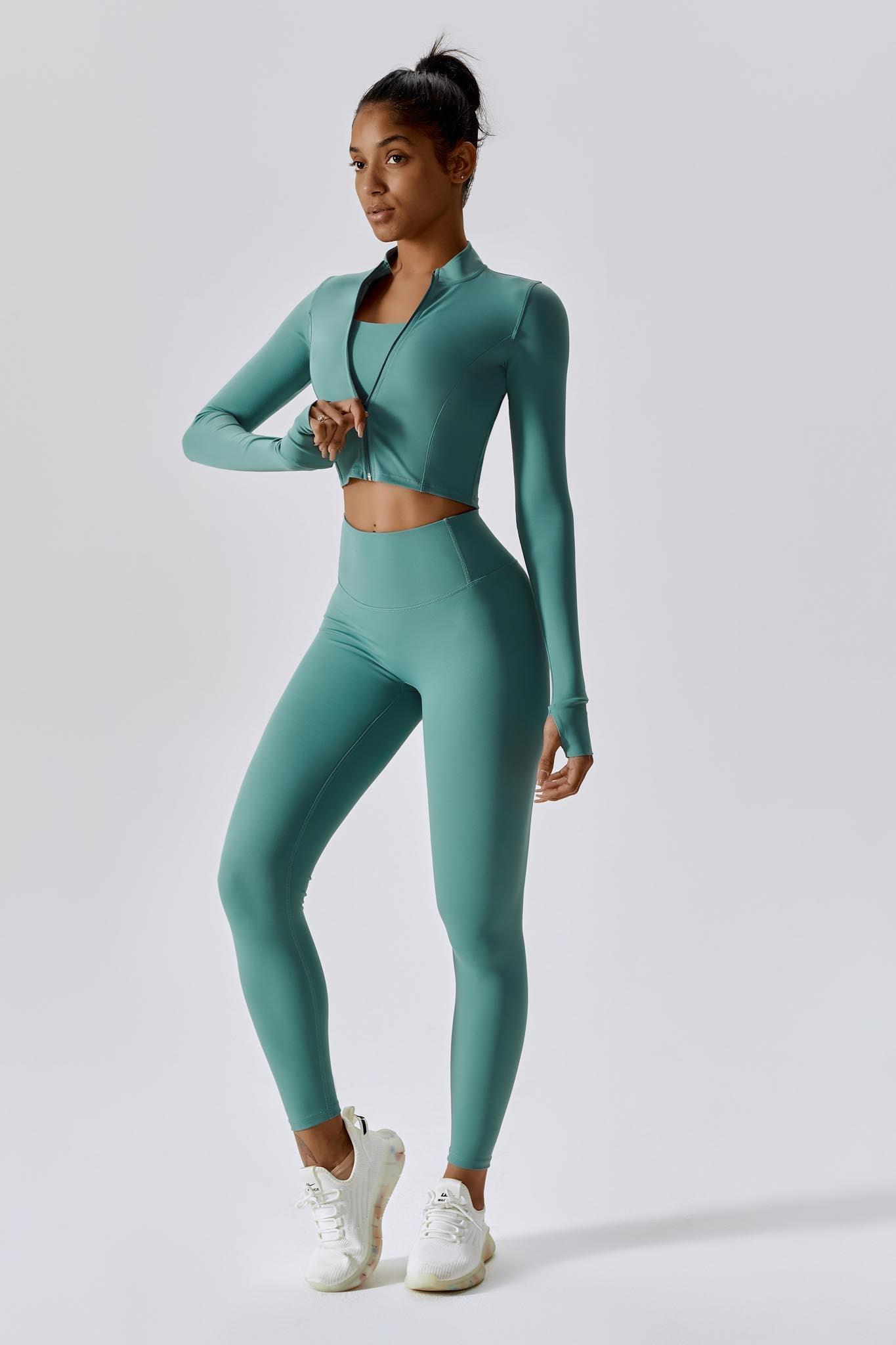Fit Jacket - Teal (FINAL SALE) - Maison and Aurora