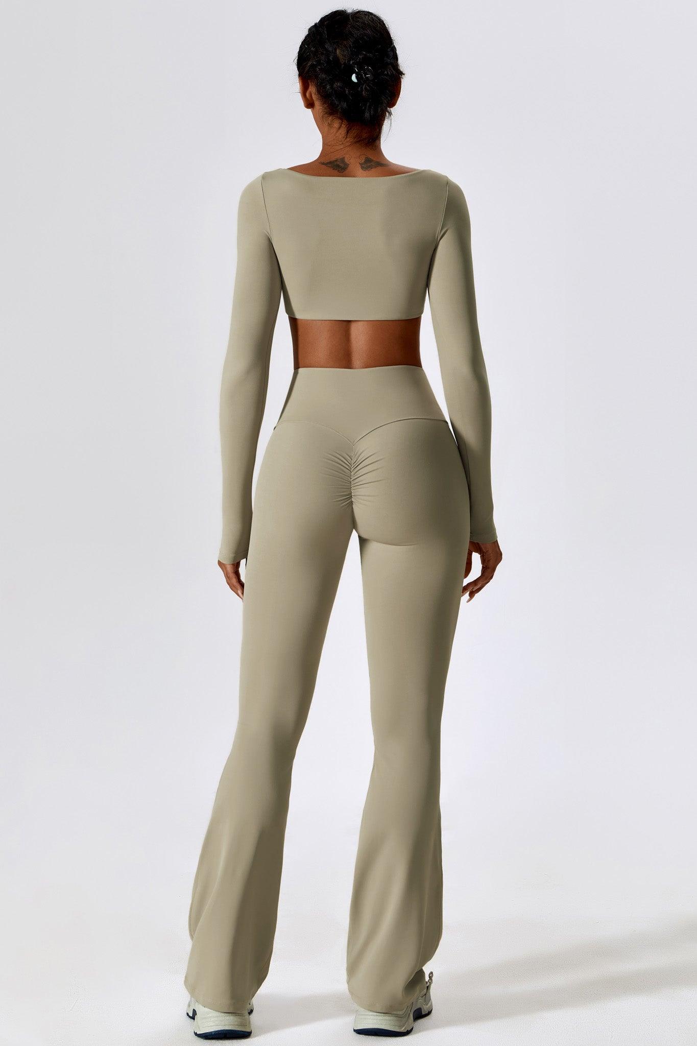Heaven Crop Top - Almond Tan - Maison and Aurora