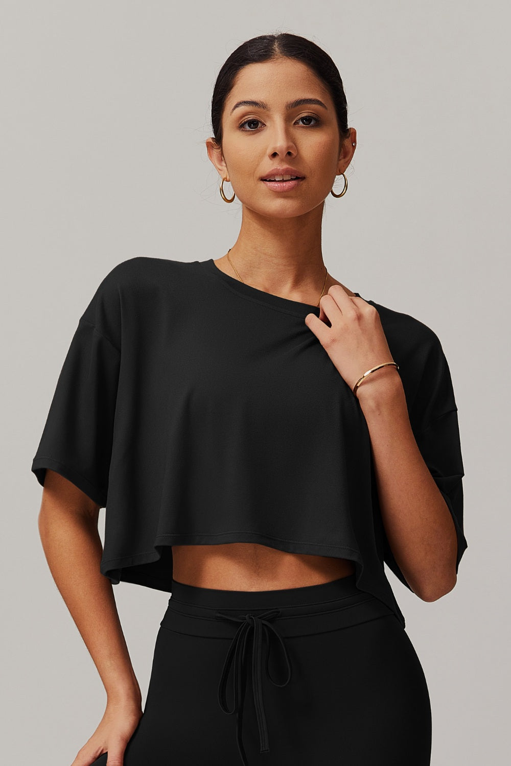 Ivy Top - Black - Maison and Aurora