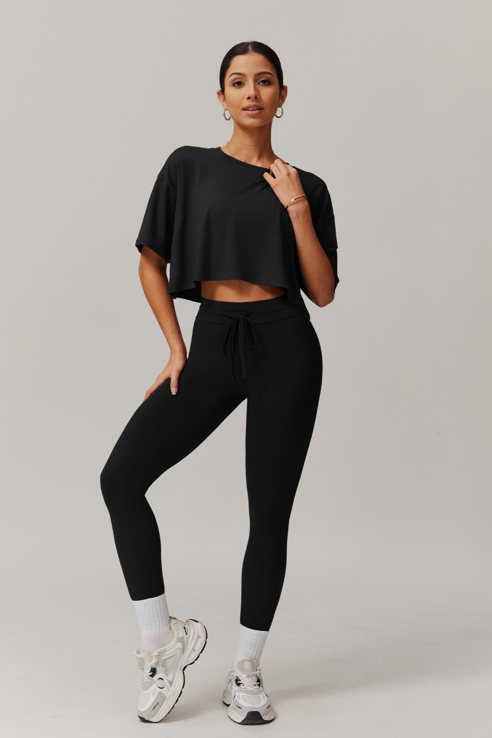 Ivy Top - Black - Maison and Aurora