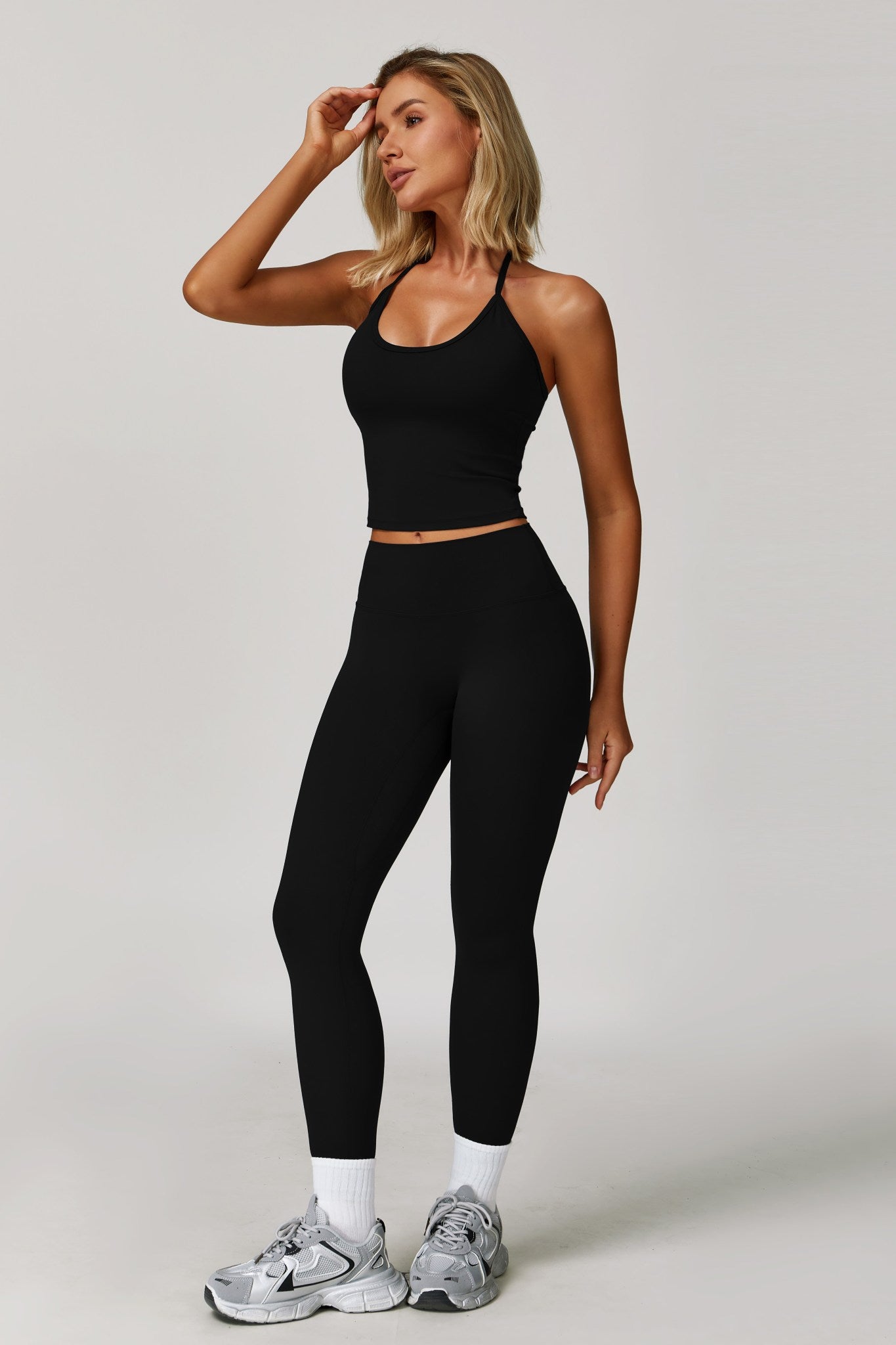 Sahara Top - Black - Maison and Aurora